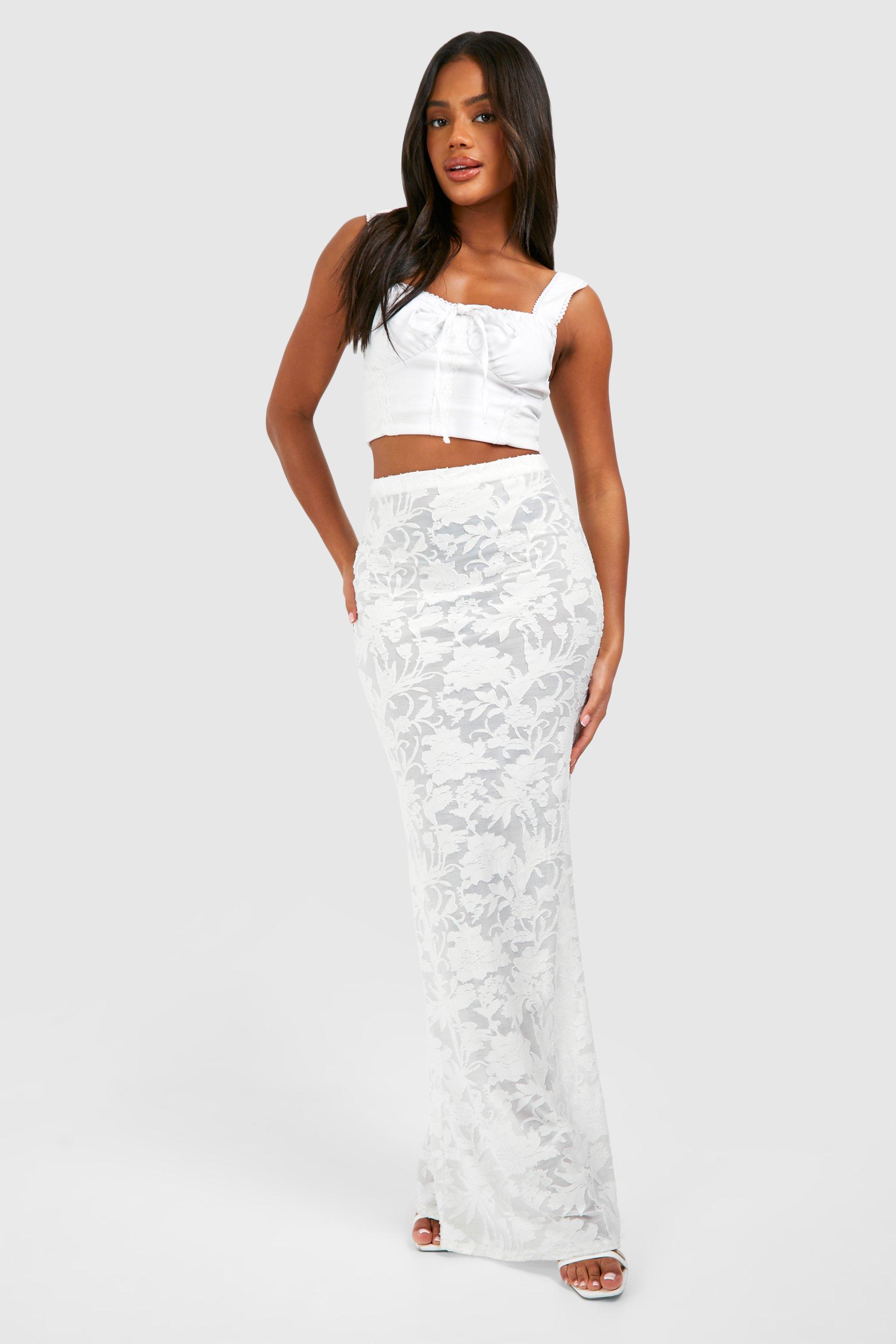 Lace Maxi Skirt