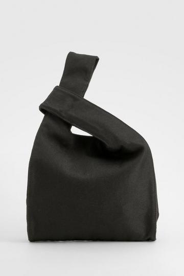 Cross Handle Grab Bag black