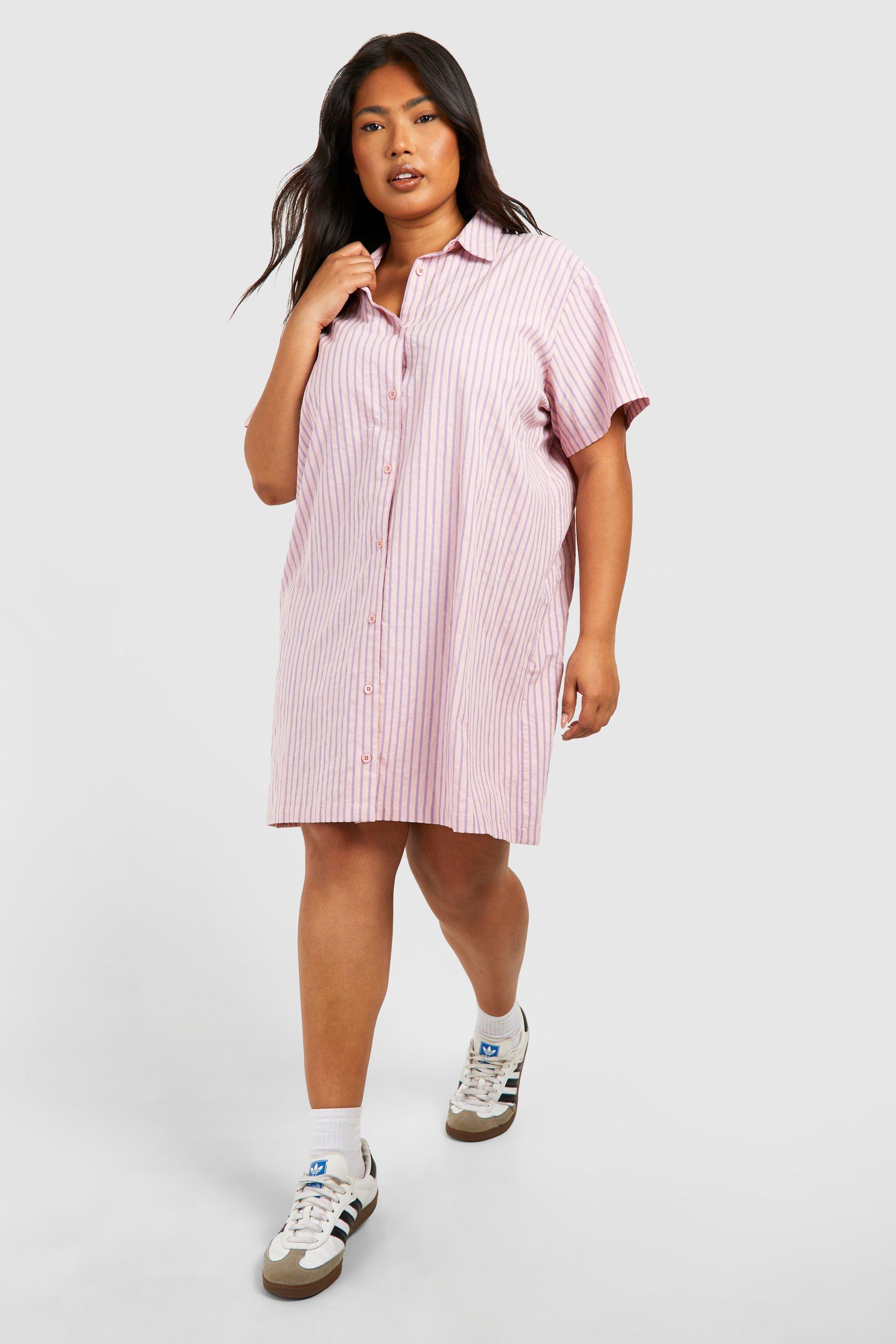 Boohoo oversized shirt dress deals