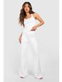 Gerippte Premium Loungewear-Hose, White