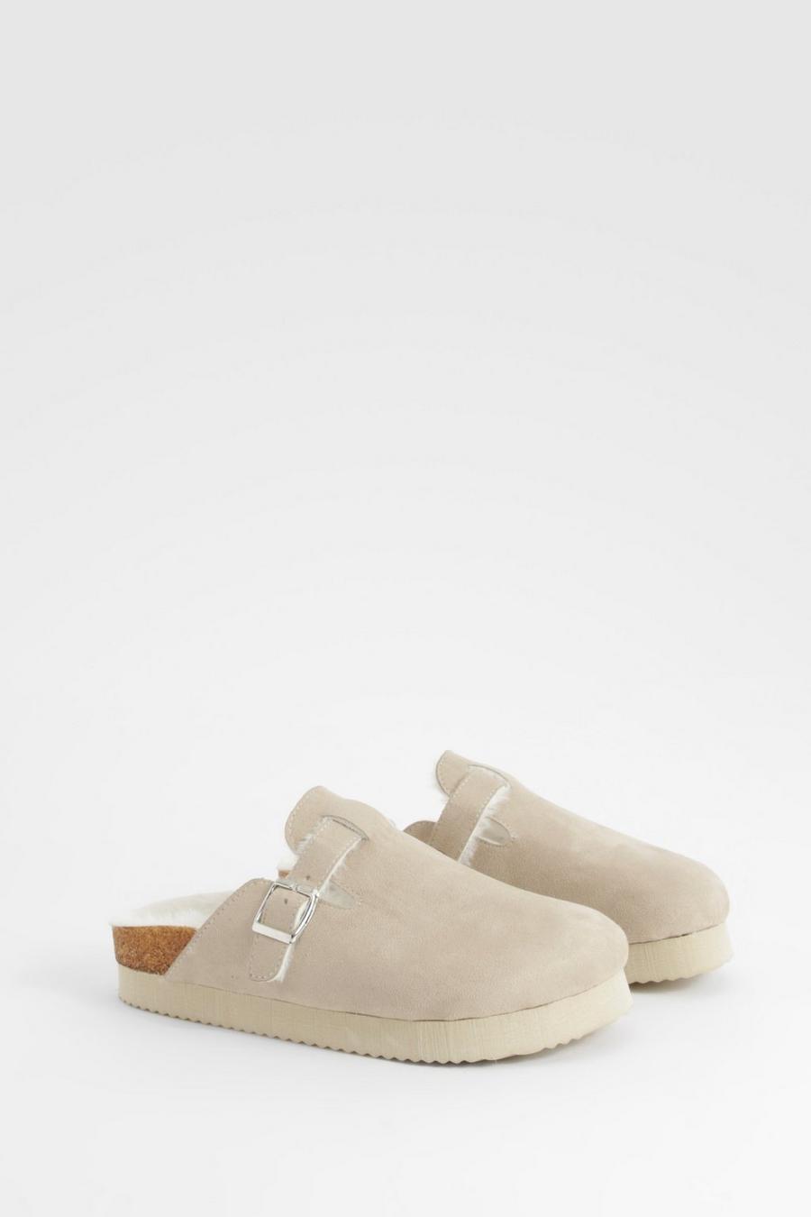 Taupe Platform Anders Driver Shoes Mens   