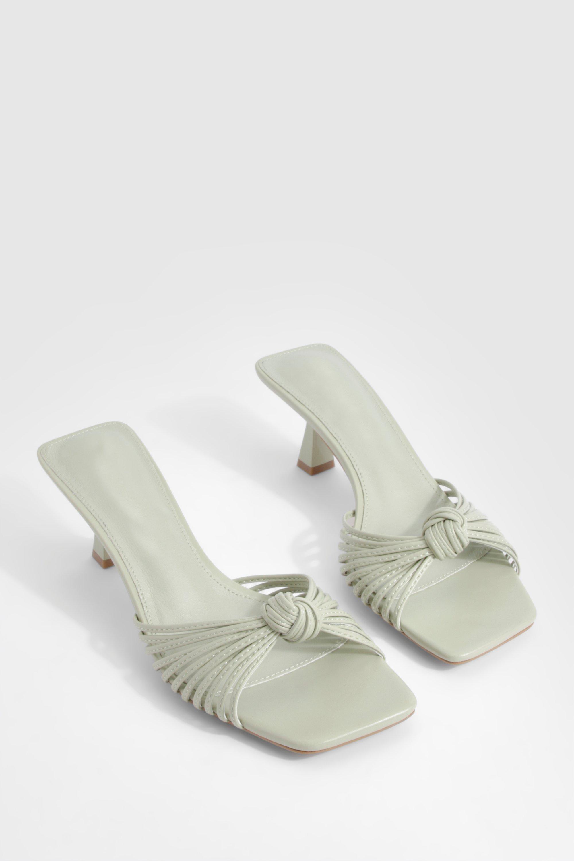 Heeled mules deals