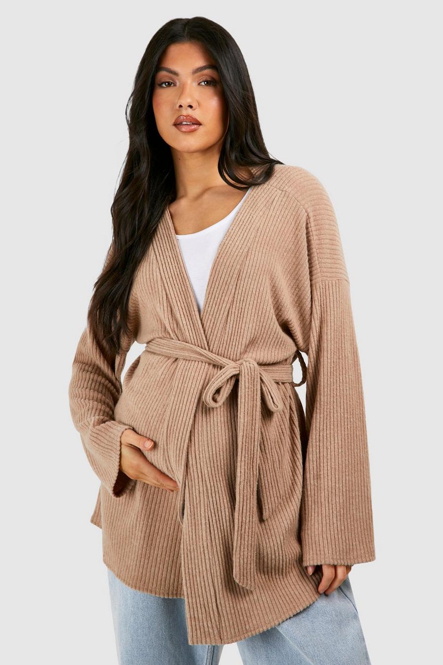 Camel Maternity Jumpers & Cardigans