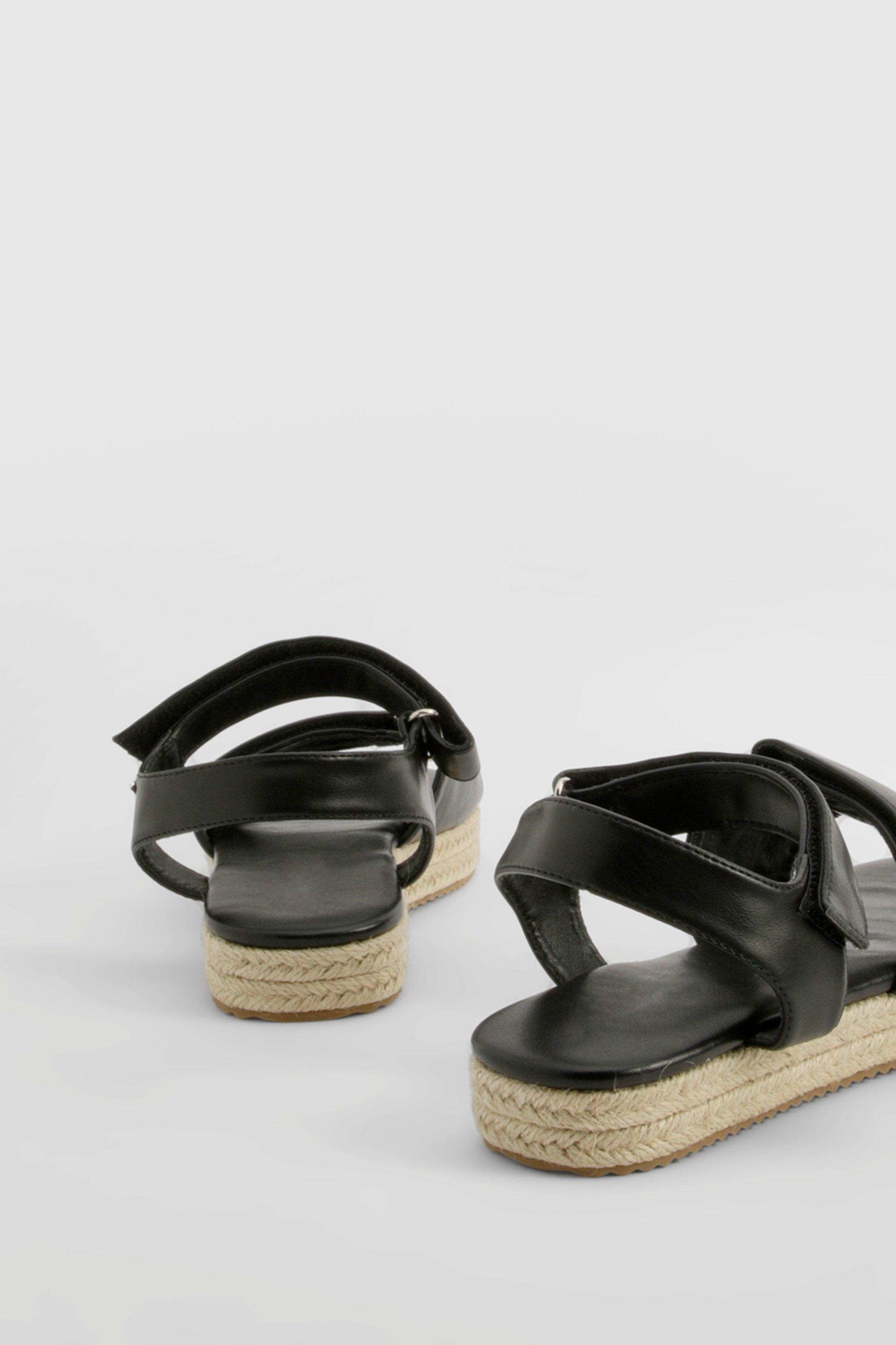 Wide fit adjustable sandals hotsell