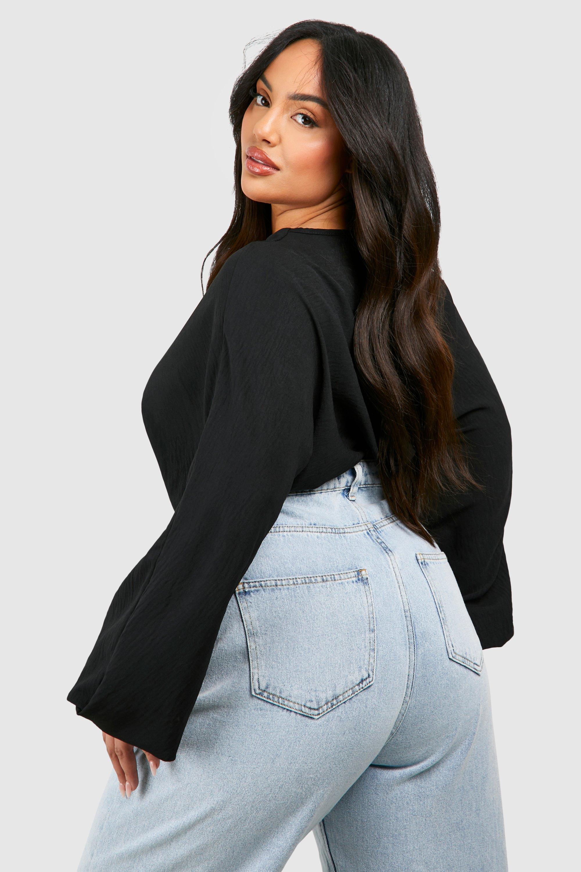 Boohoo best sale batwing top