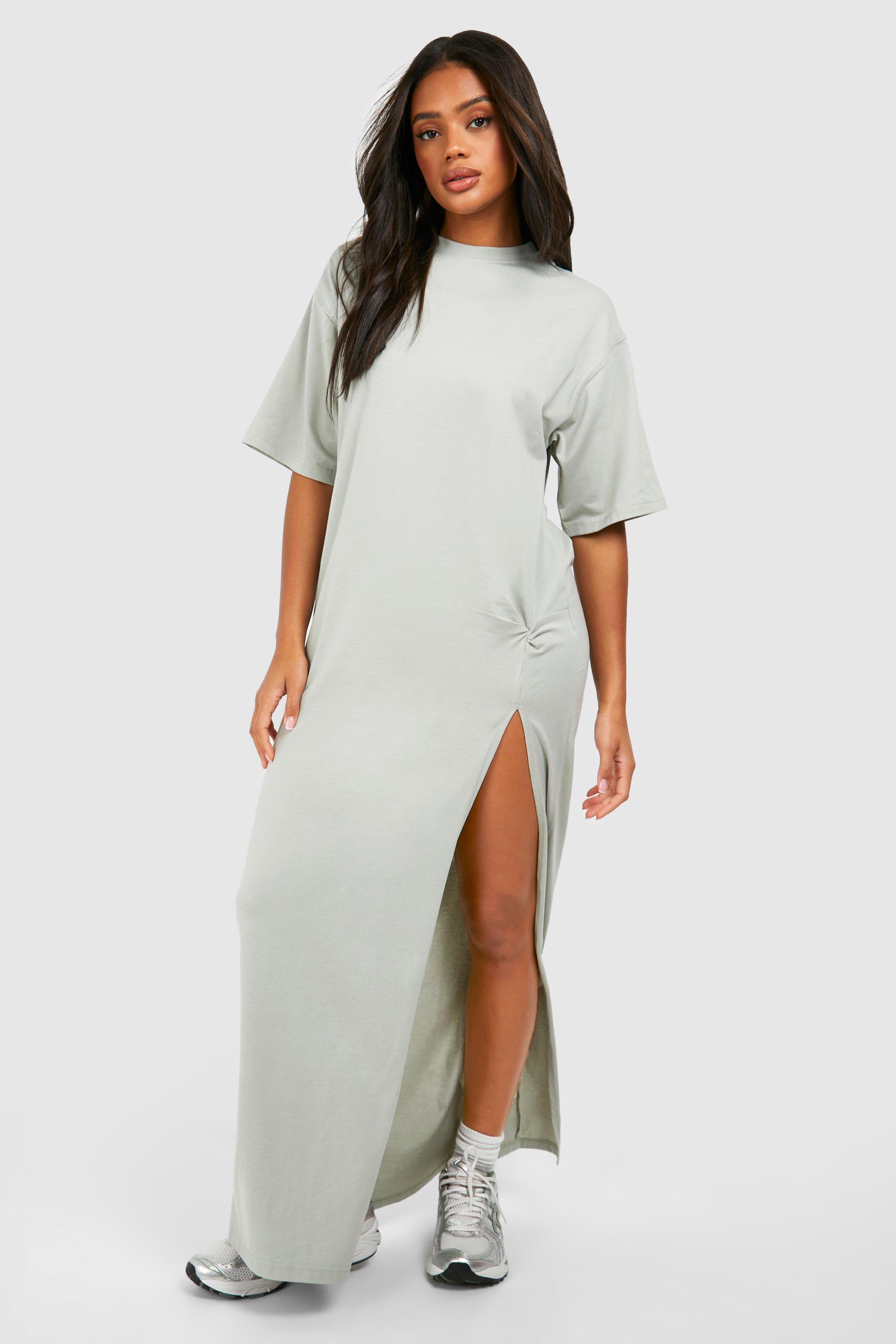 High low store t shirt dress