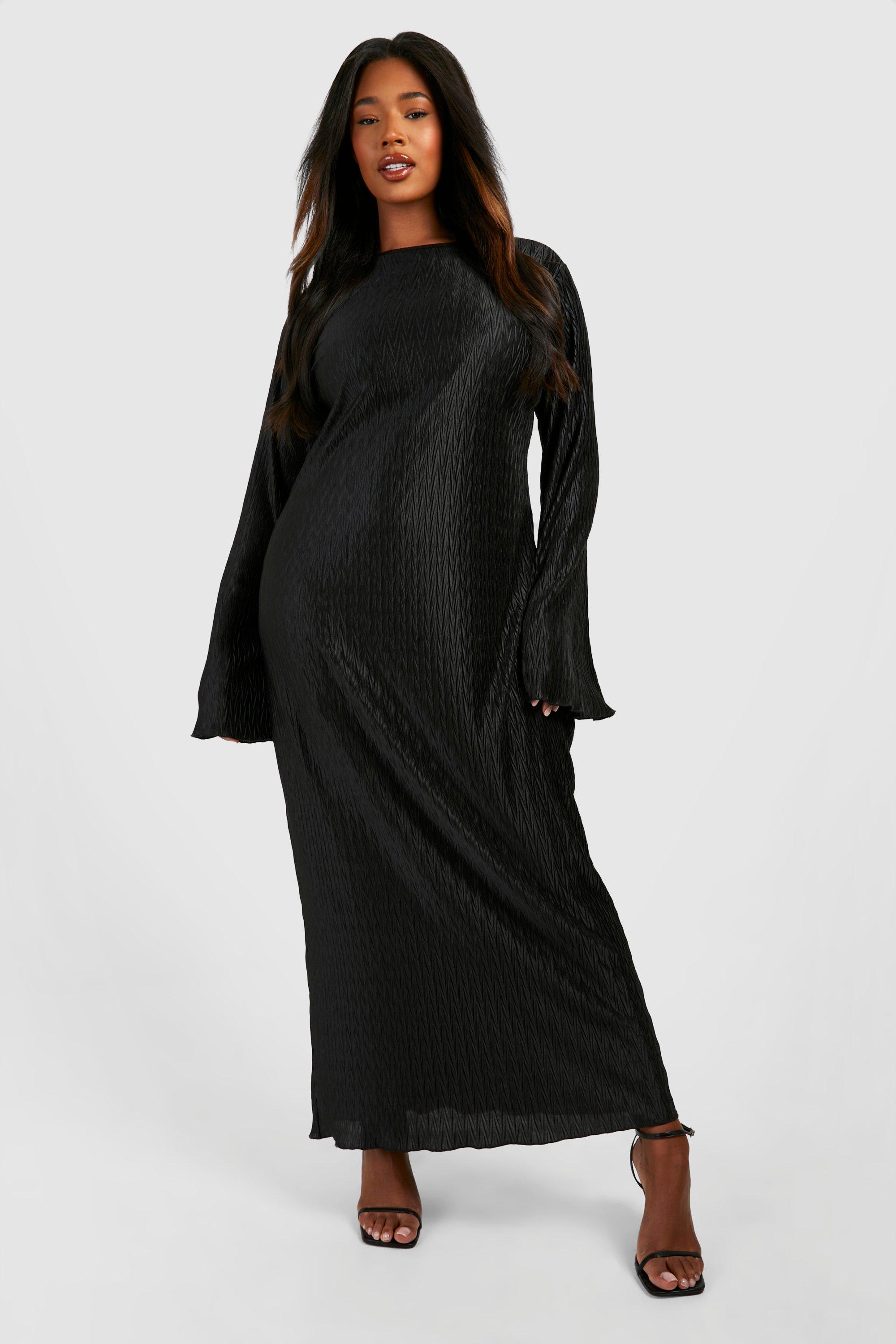 3COLOUR★Long Sleeve Pleated Short Dress  322 WhizMax Women's 2024 Long Sleeve Mini Sweater Dress Crewneck