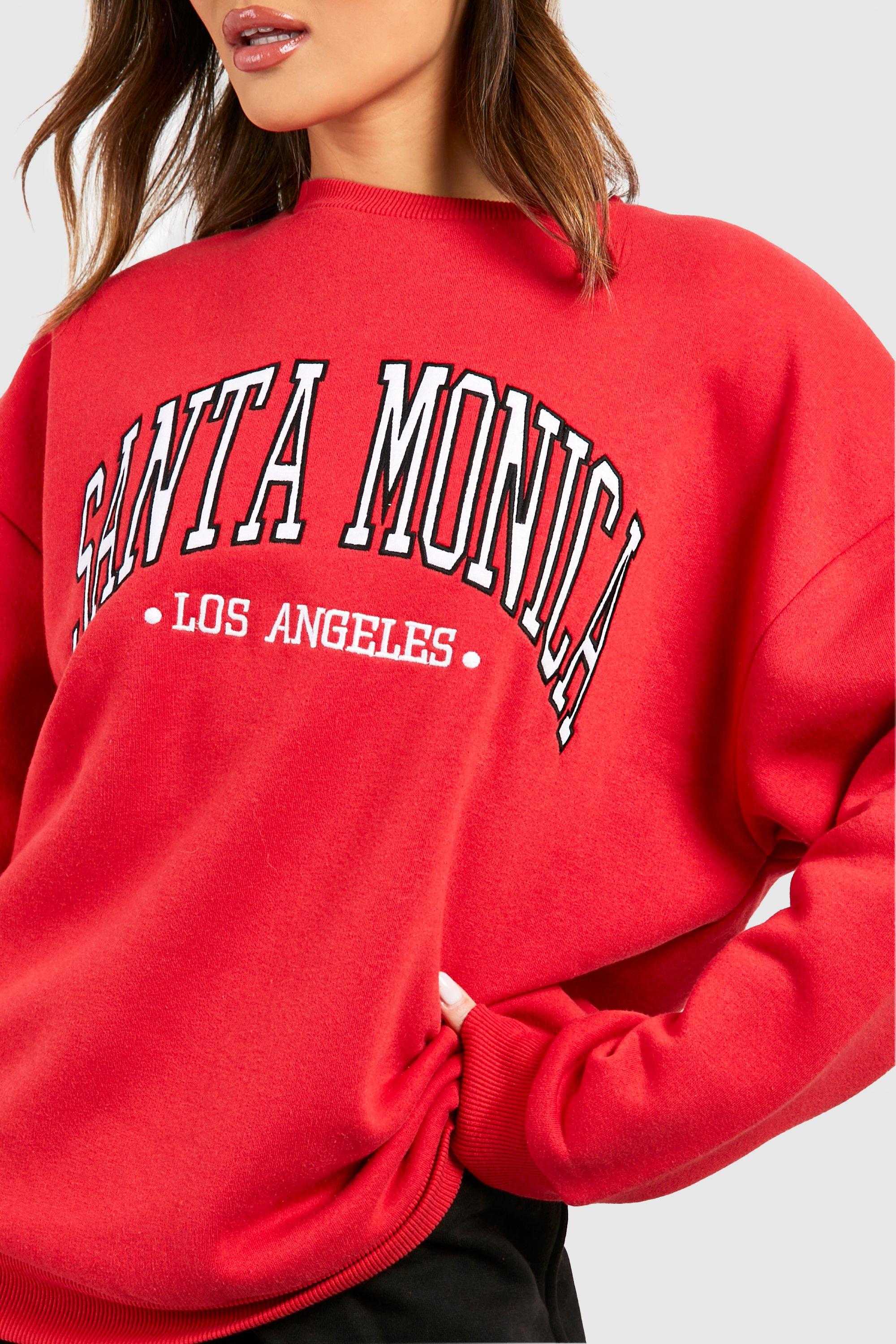 Women's Santa Monica Applique Oversized Sweatshirt