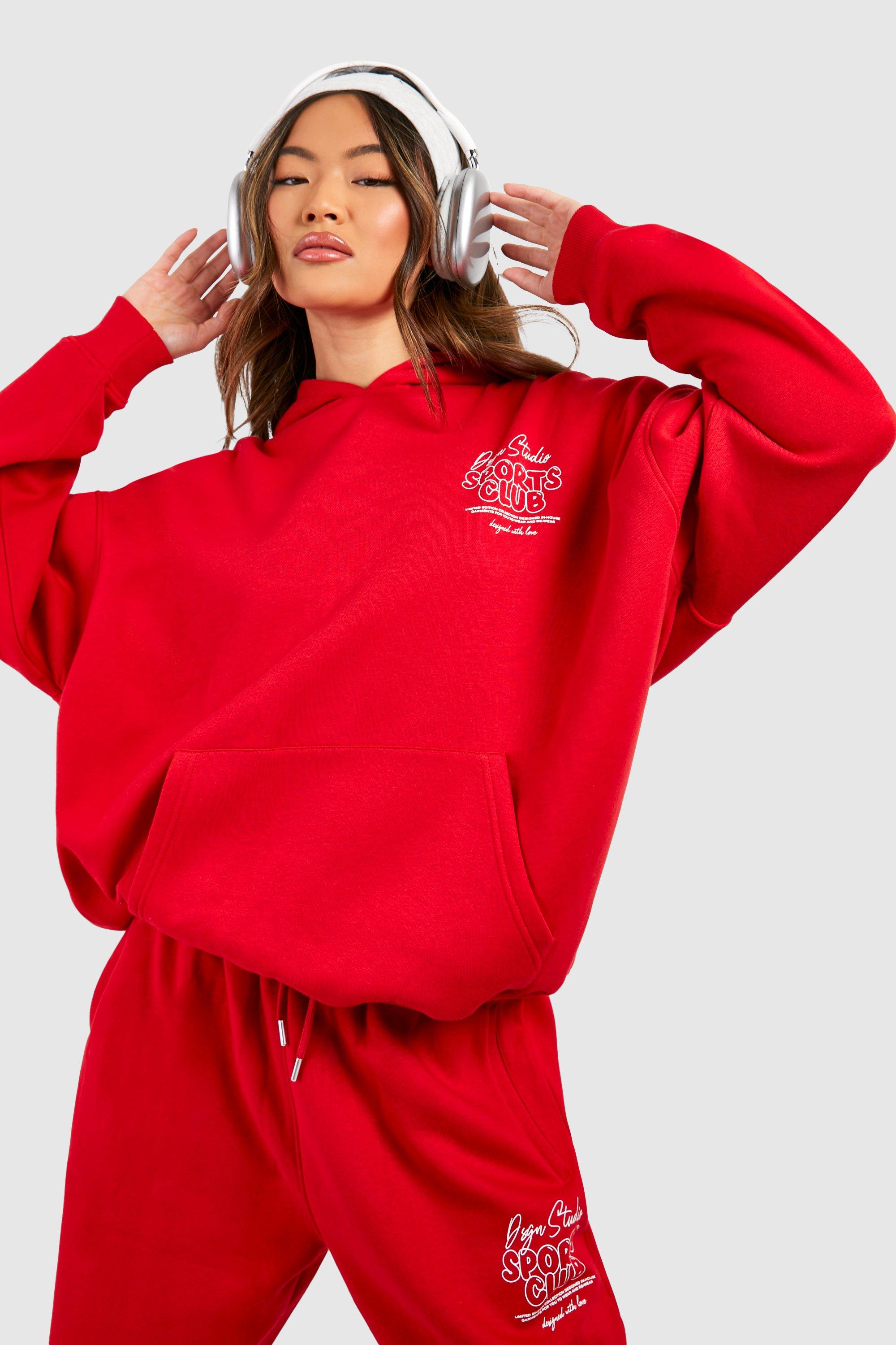 Dsgn Studio Bubble Print Oversized Hoodie boohoo DK