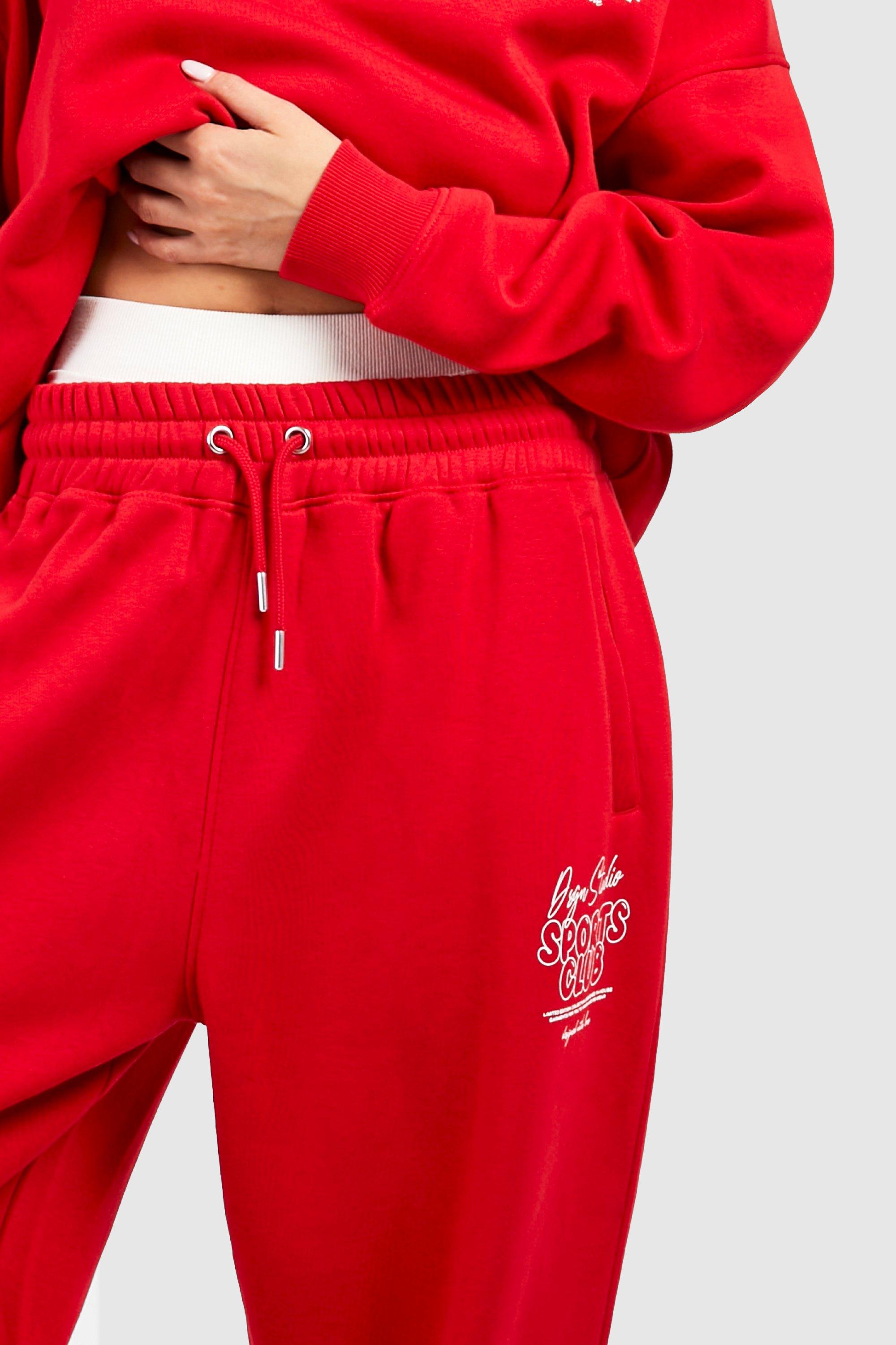 Women's Sweatpants - dark red OZONEE JS/CK01/59Z - Men's Clothing