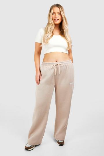 Plus DSGN Studio Straight Leg Jogger stone