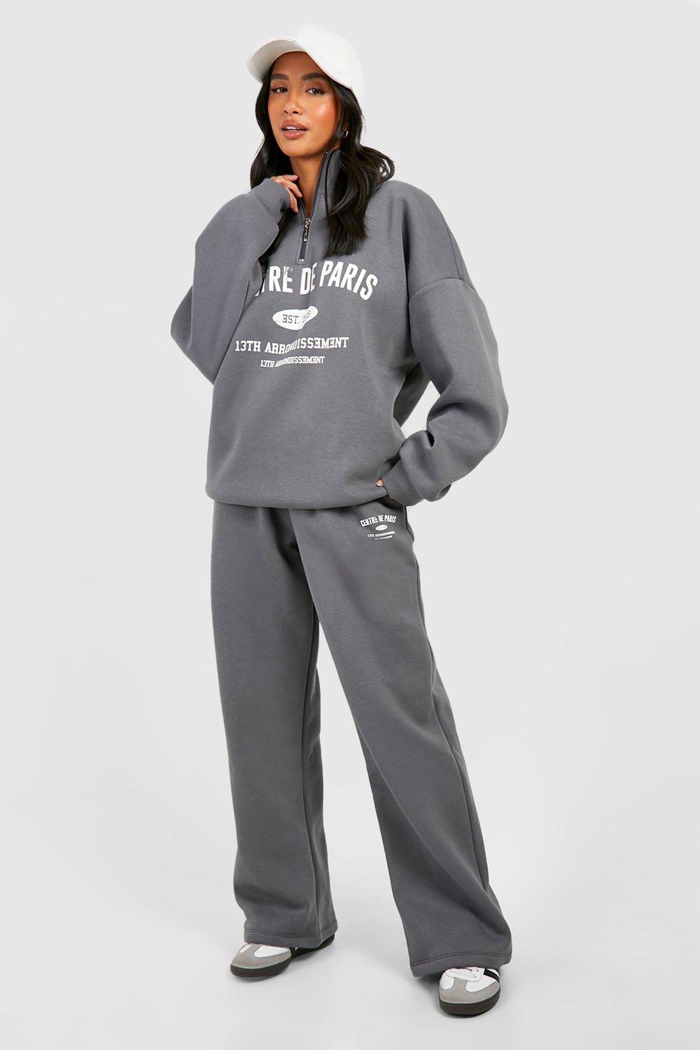 Grey Tracksuit Set for Women