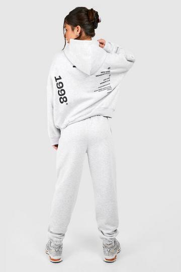 Petite 1998 Printed Tracksuit grey