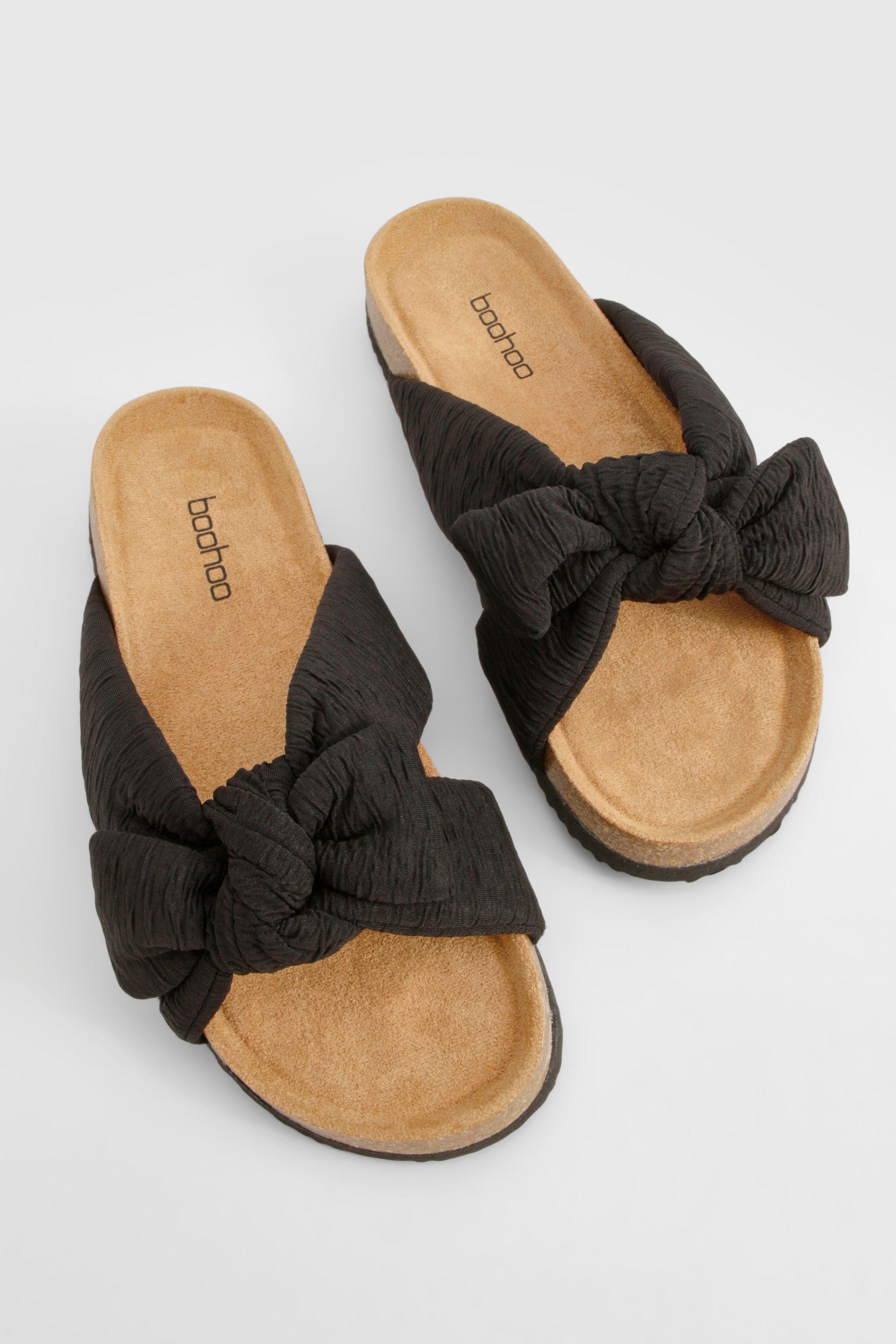 Oversized bow sliders clearance