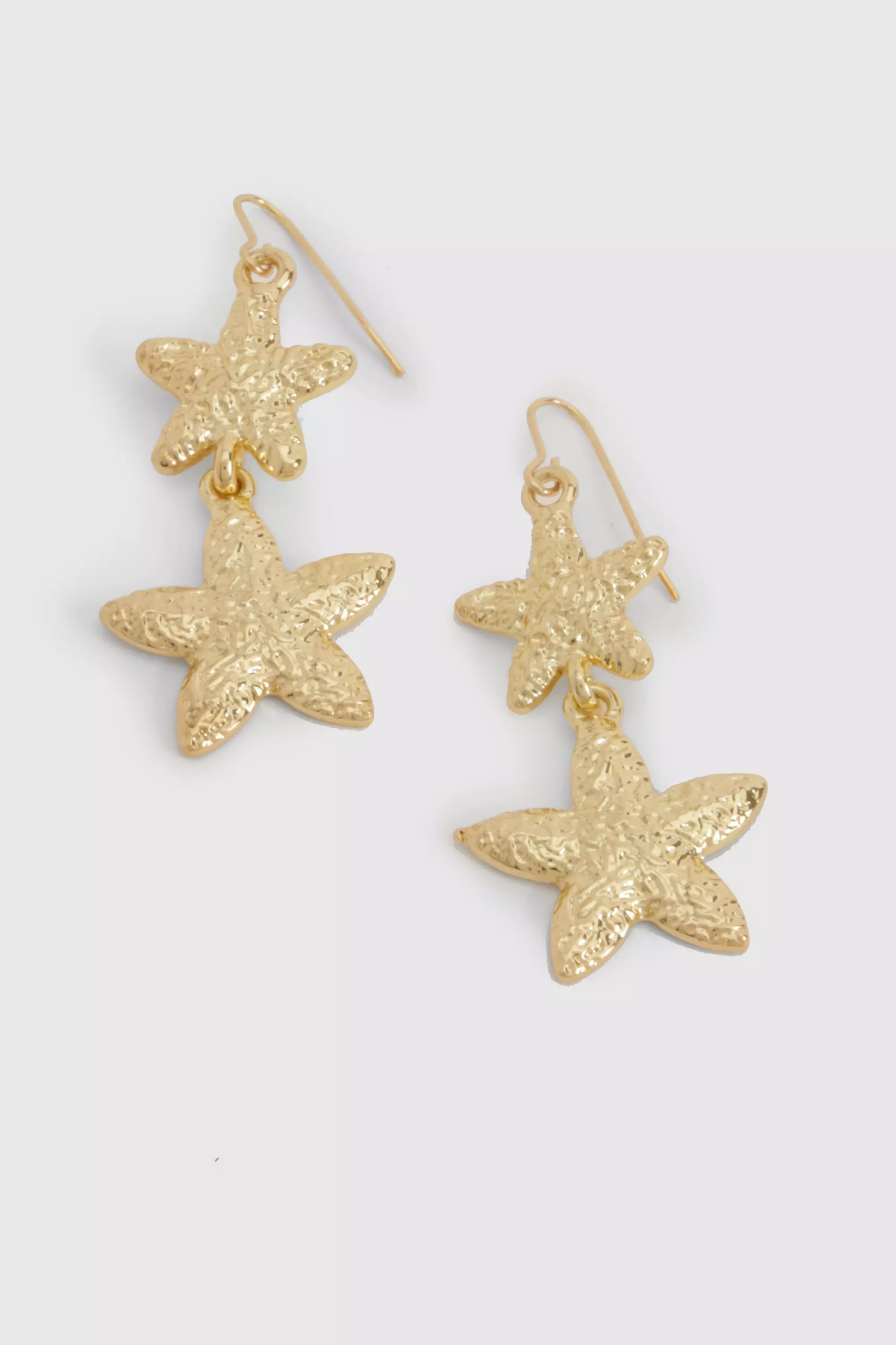 Starfish drop earrings hot sale