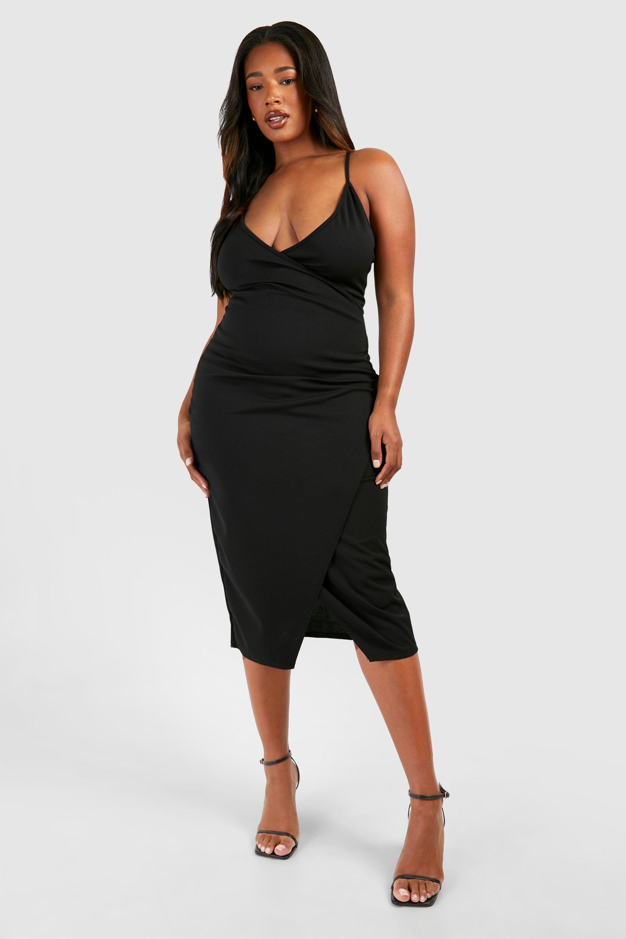 Plus size scuba dress hotsell