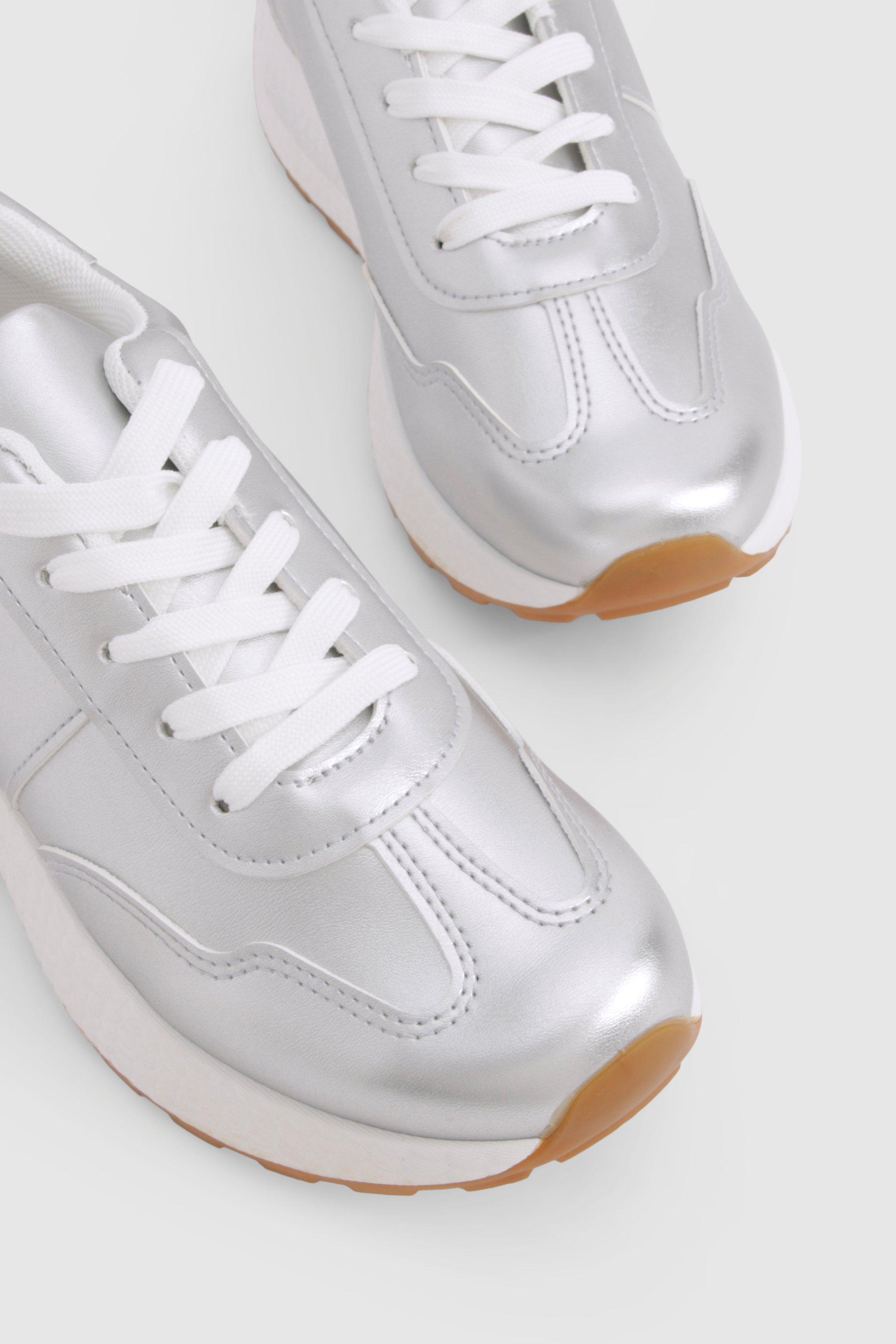 Scarpe da ginnastica silver hot sale