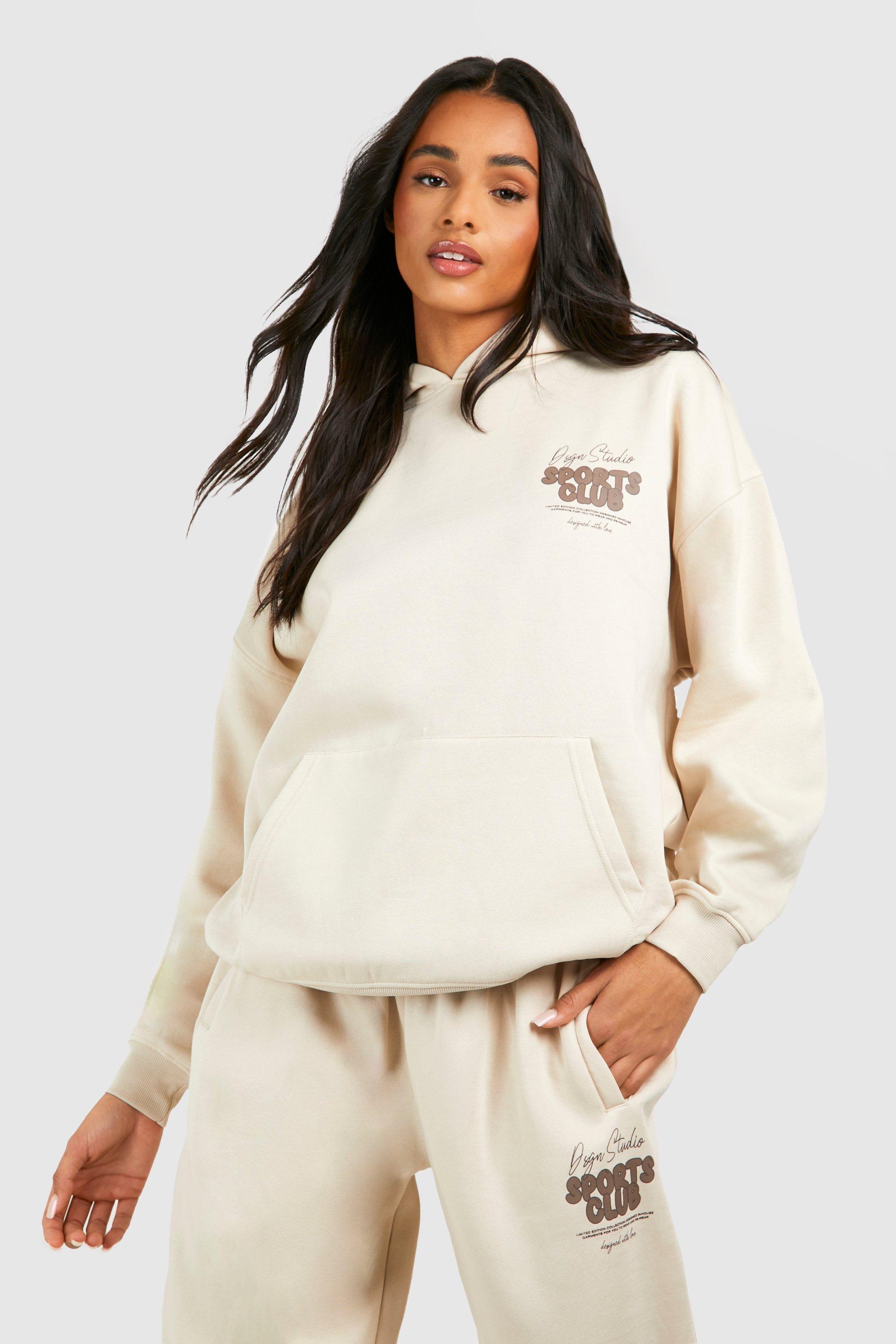 Tall Sports Club Slogan Hoodie | boohoo