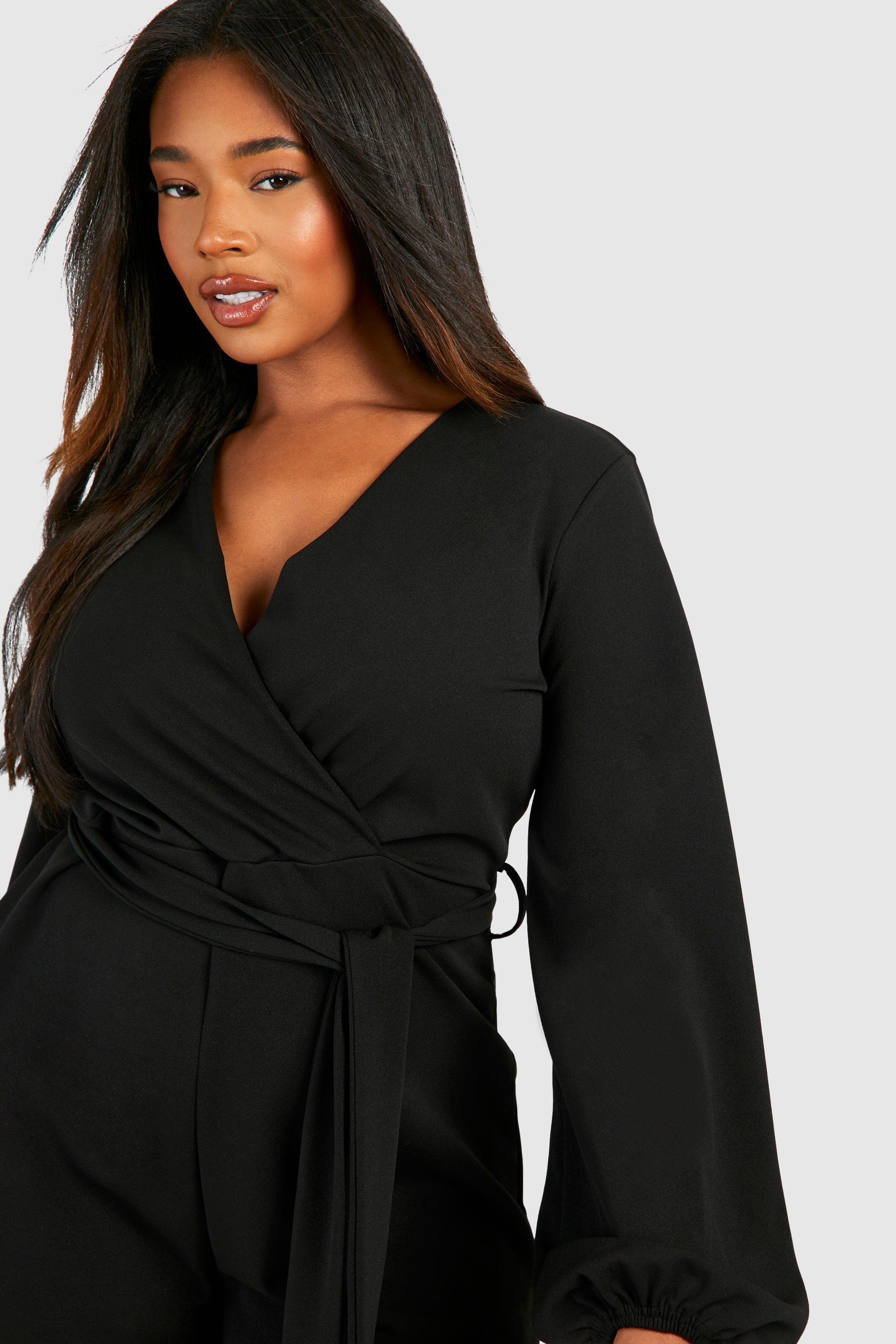 Long romper with sleeves on sale