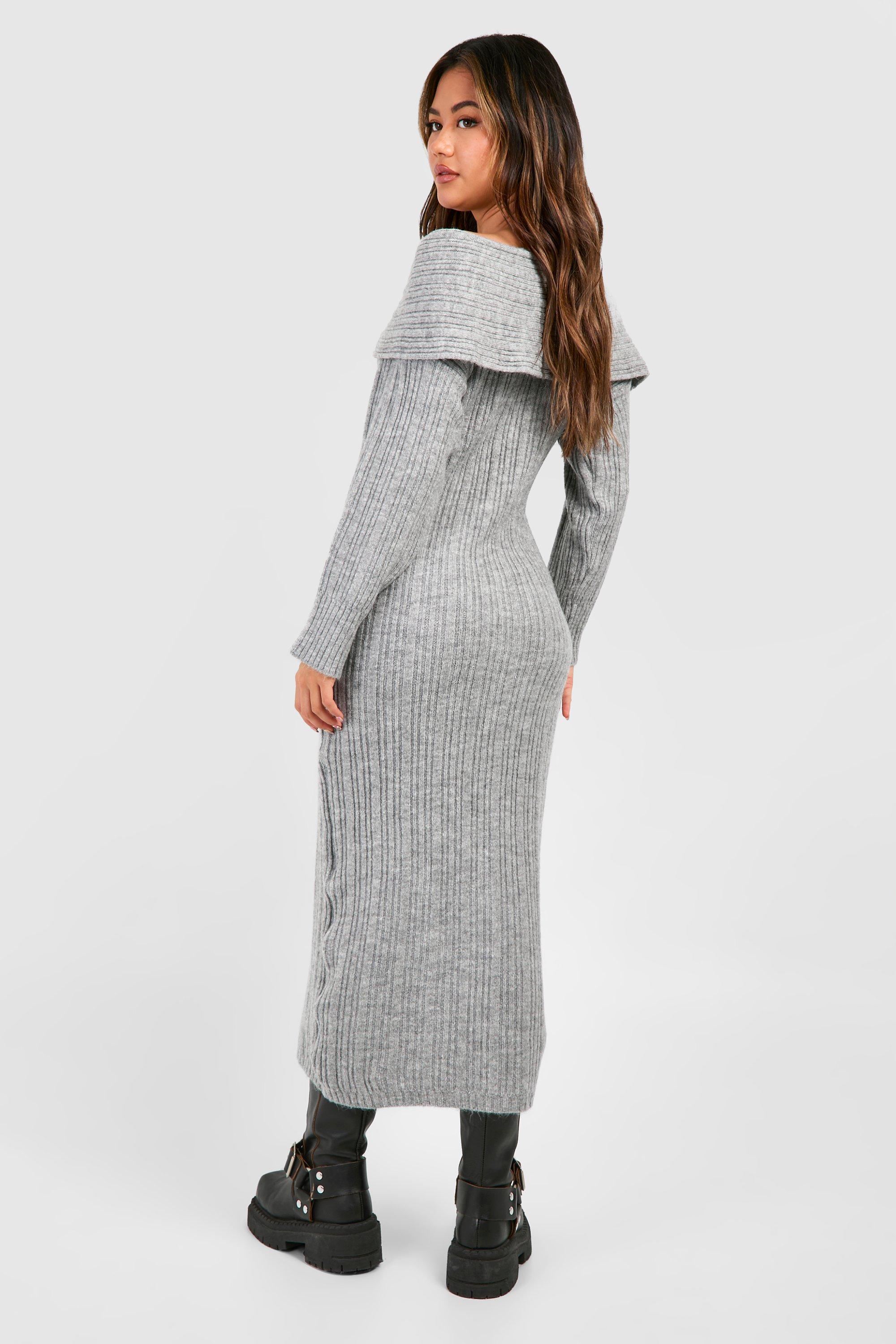 Boohoo off clearance the shoulder jumper