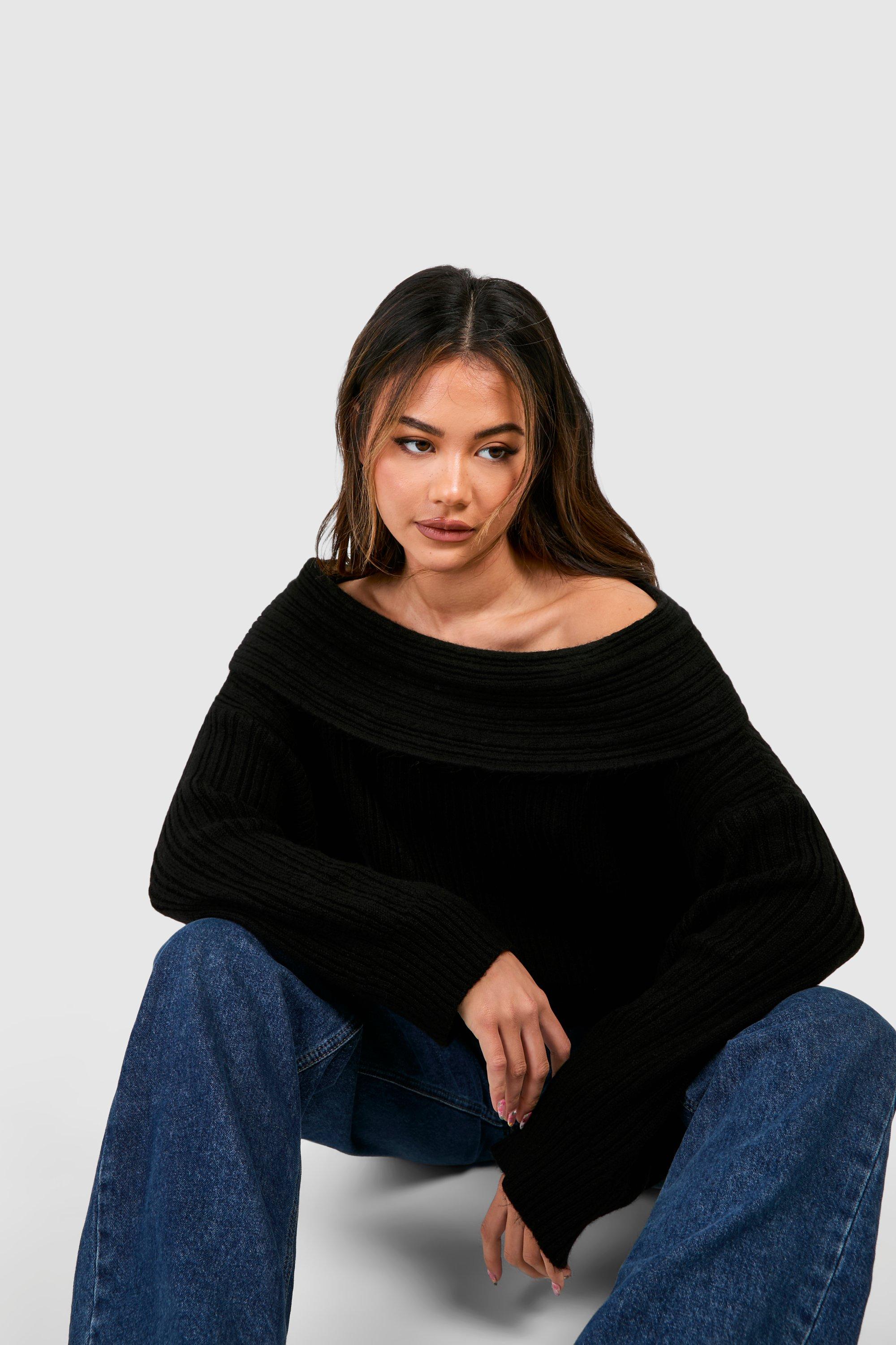 Off The Shoulder Jumper boohoo