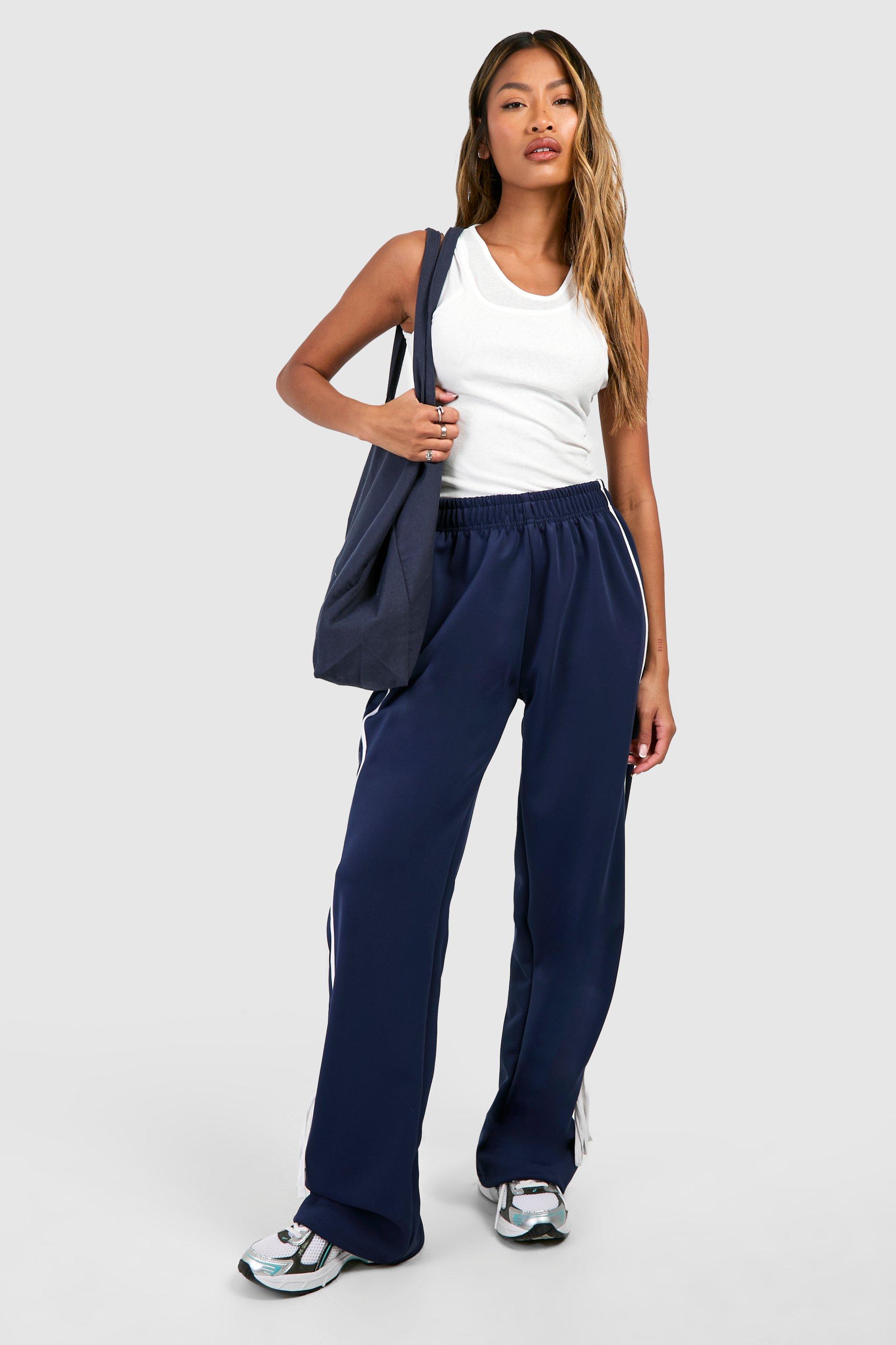 Side Stripe Bow Detail Jogger
