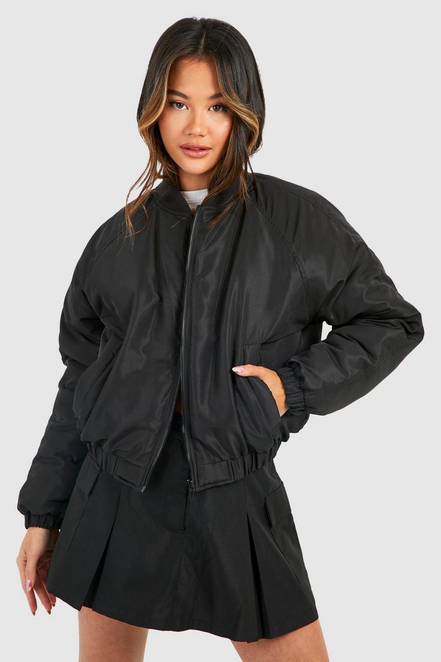 Black ajmone suede buttoned shirt jacket item 