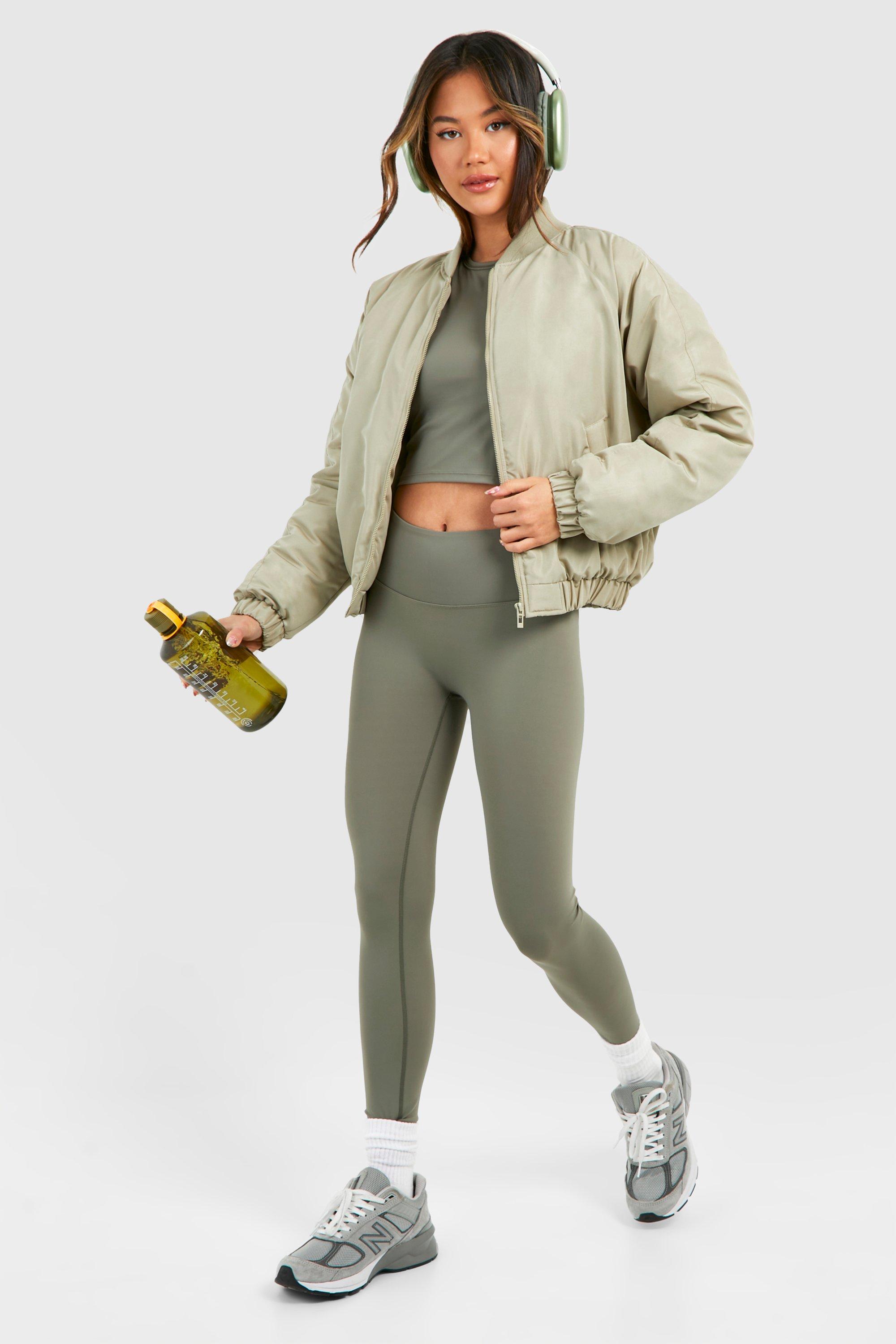 Cropped Bomber Jacket | boohoo USA