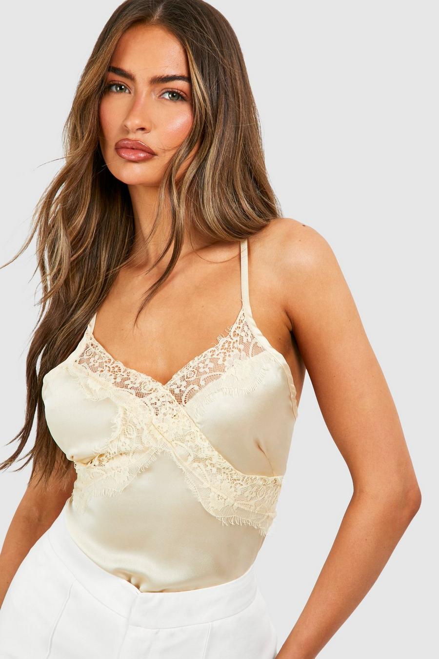 Stone Lace Detail Camisole