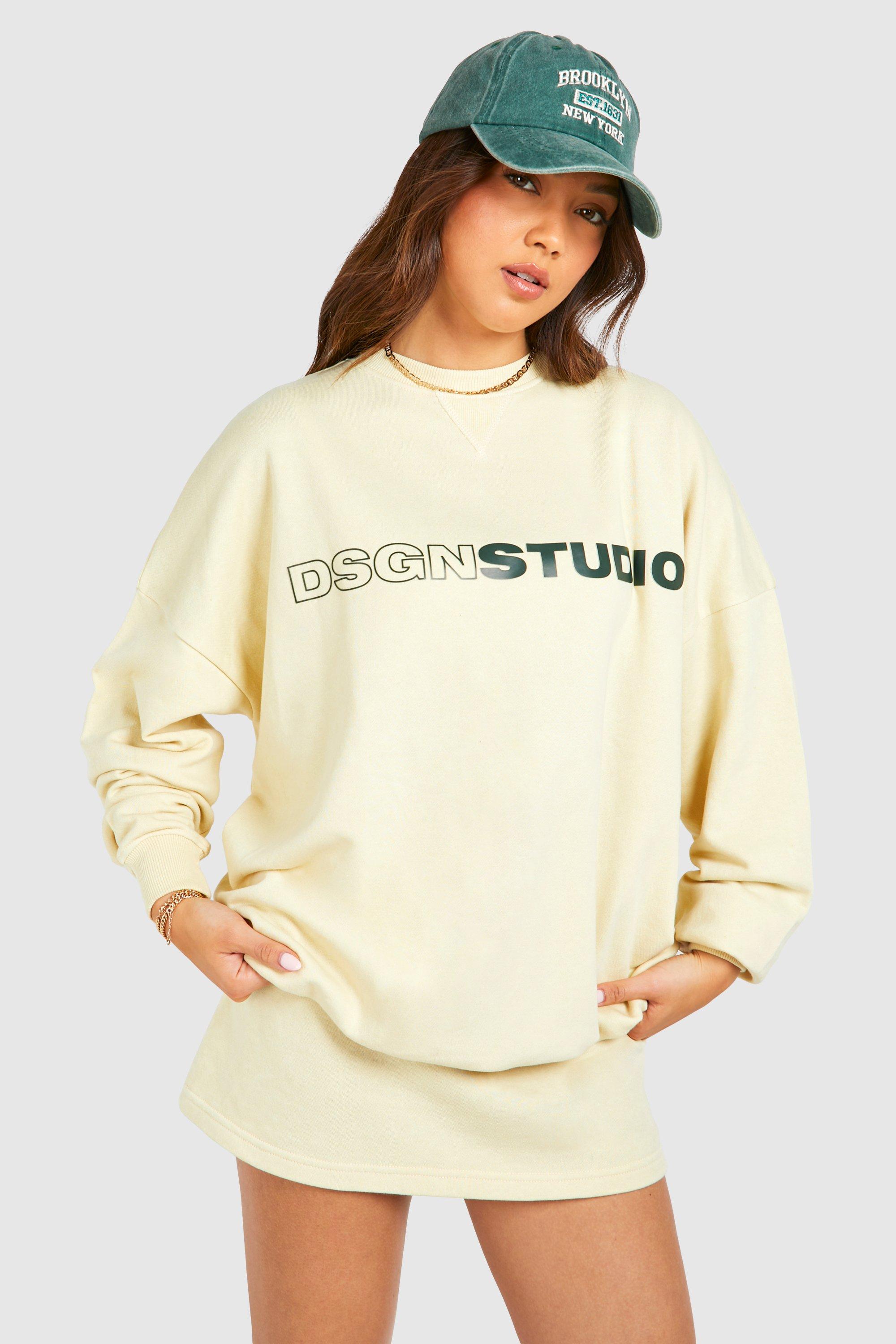 Dsgn Studio Washed Oversized Sweatshirt