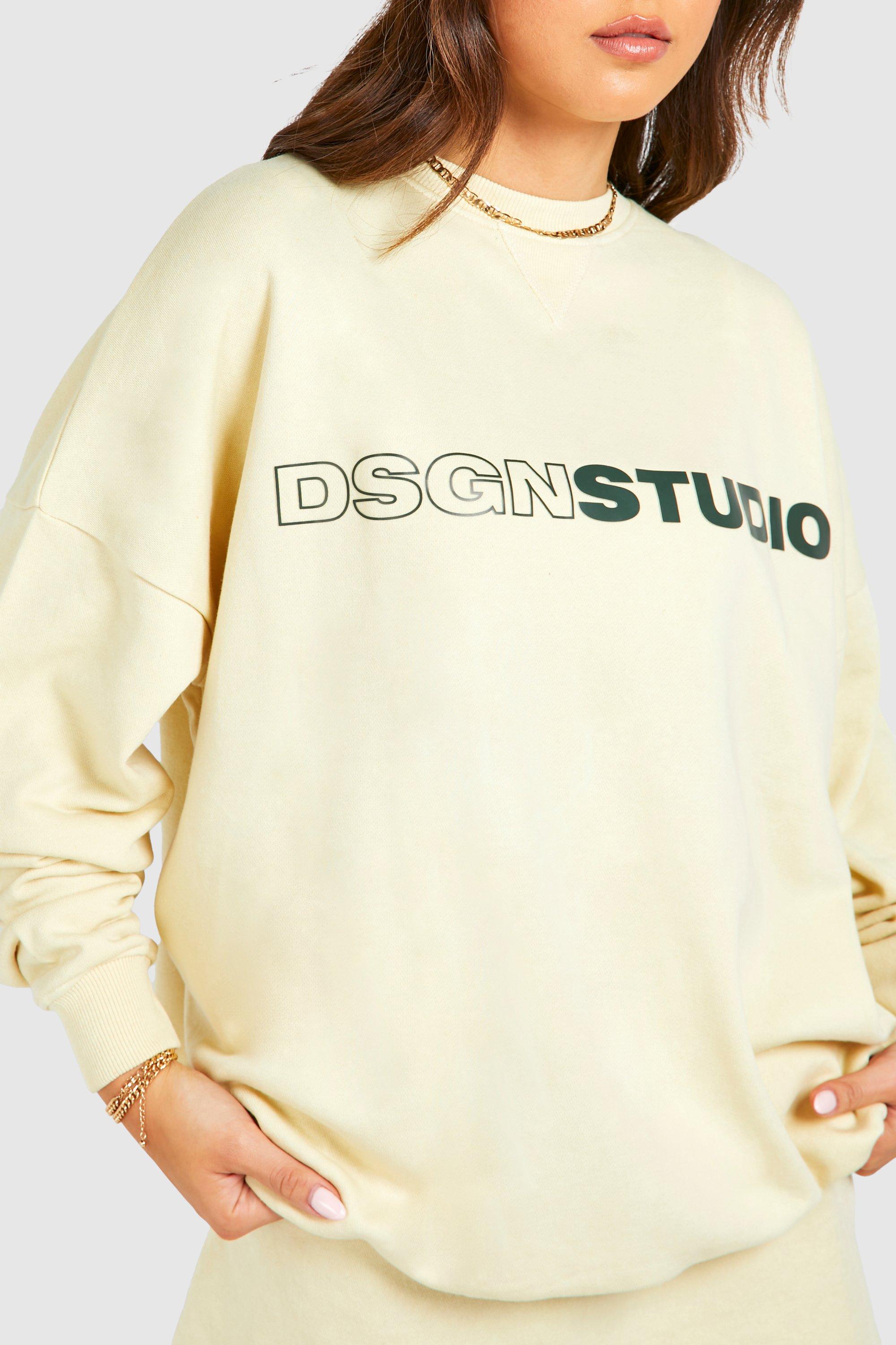 Dsgn Studio Washed Oversized Sweatshirt