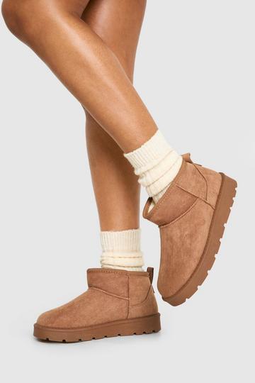 Ultra Mini Cosy Boots mocha