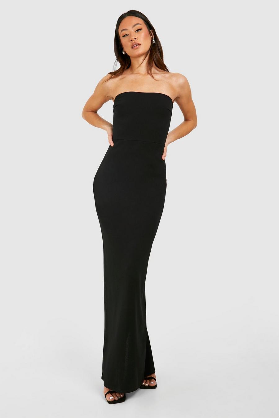 Tall - Robe bustier longue, Black image number 1