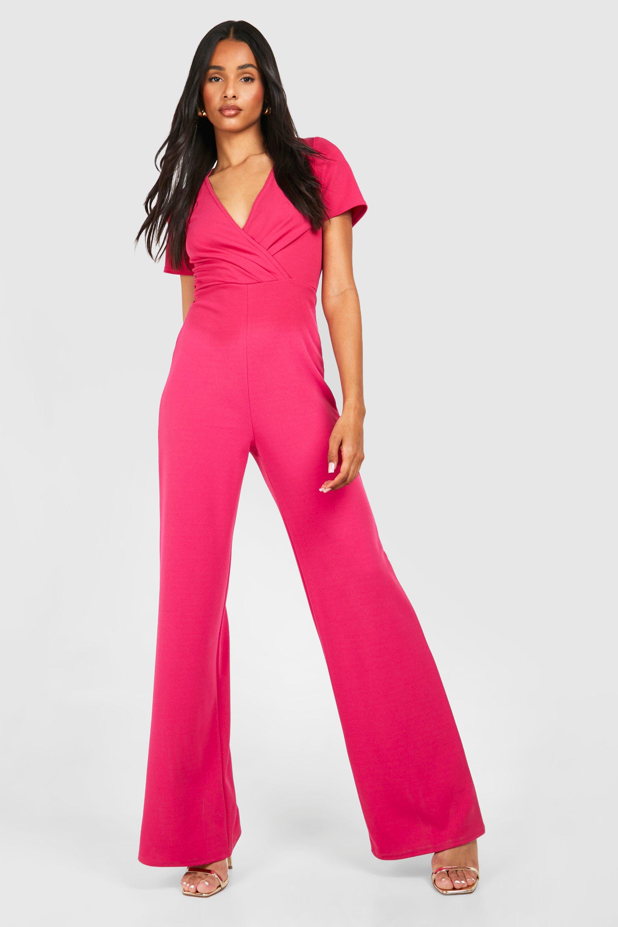 Tall pink jumpsuit online