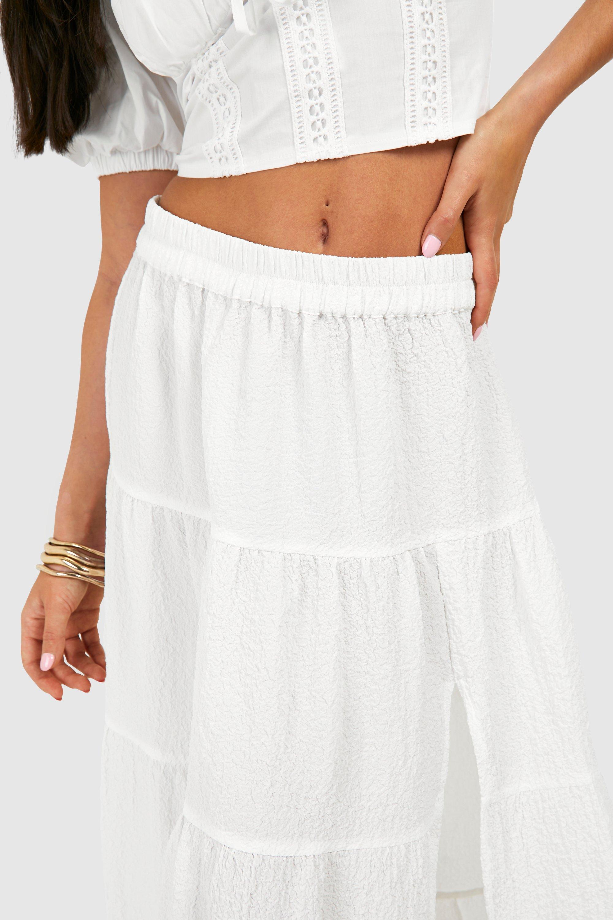 Petite maxi skirt boohoo hotsell