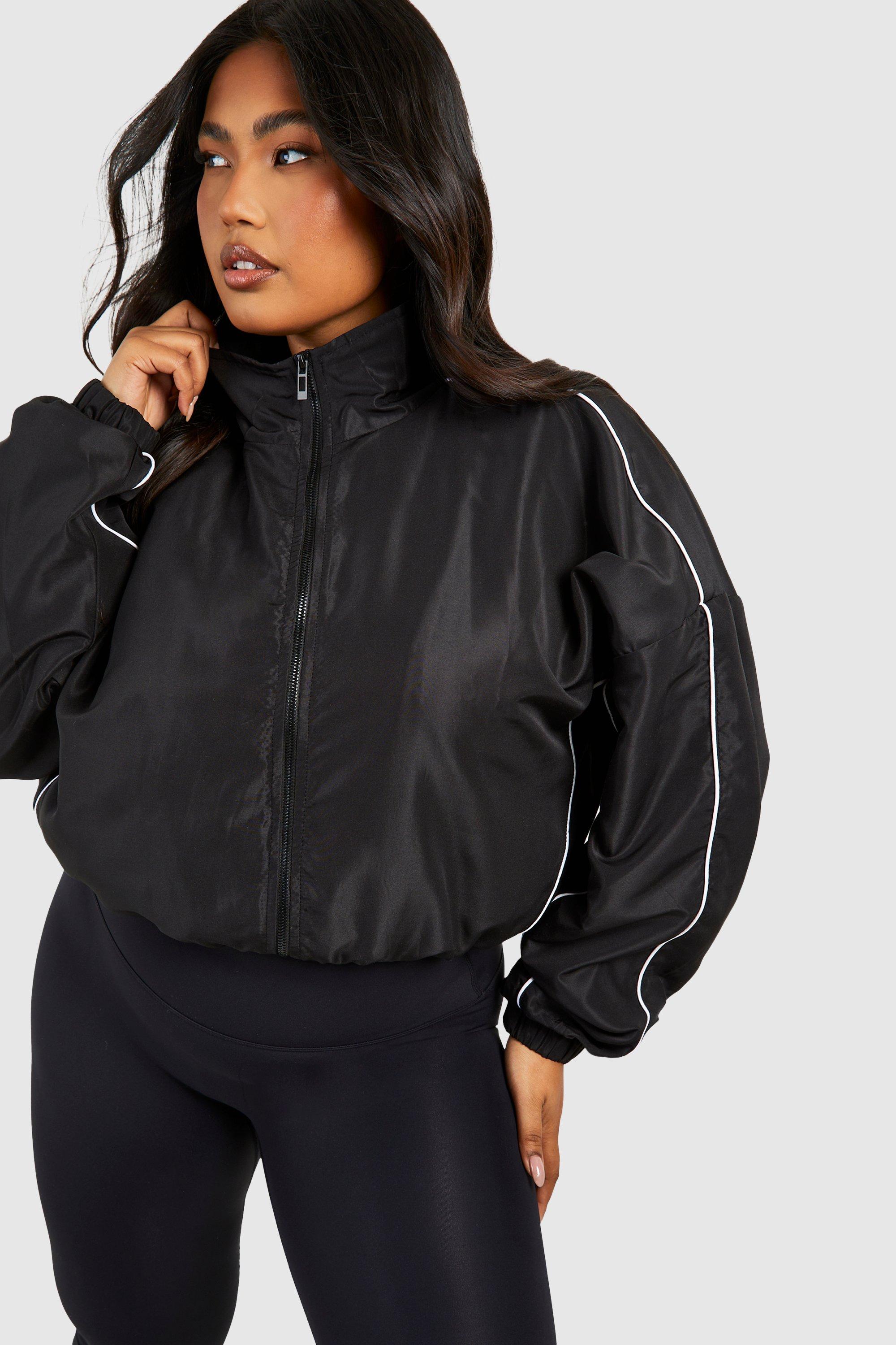 Black festival rain mac best sale