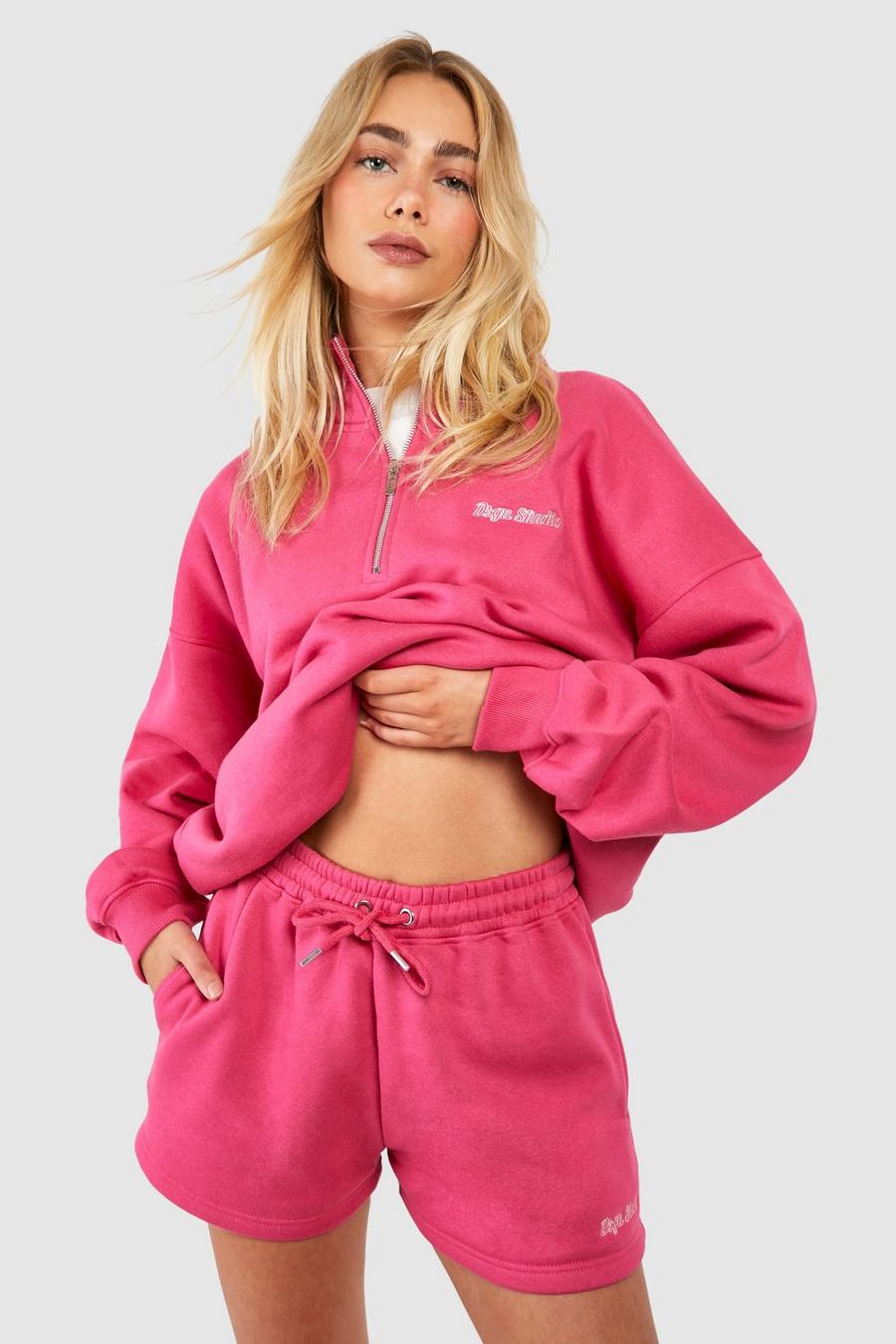 Hot pink lightweight and comfortable sweater