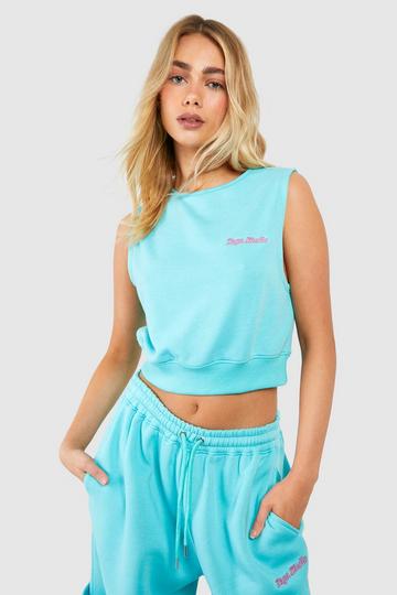 Dsgn Studio Script Tank Top aqua