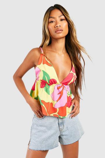 Floral Cami pink