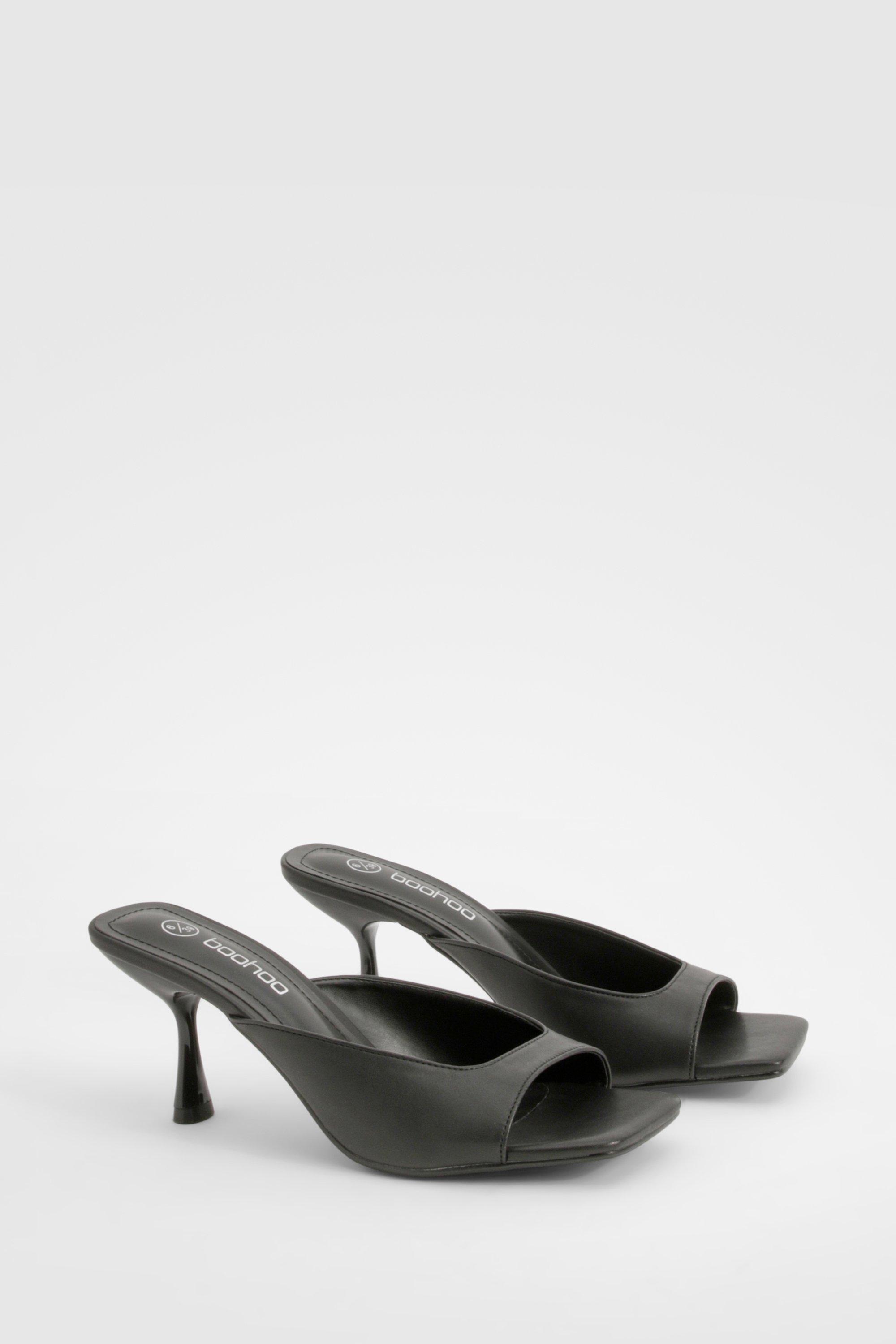 Square mules hot sale
