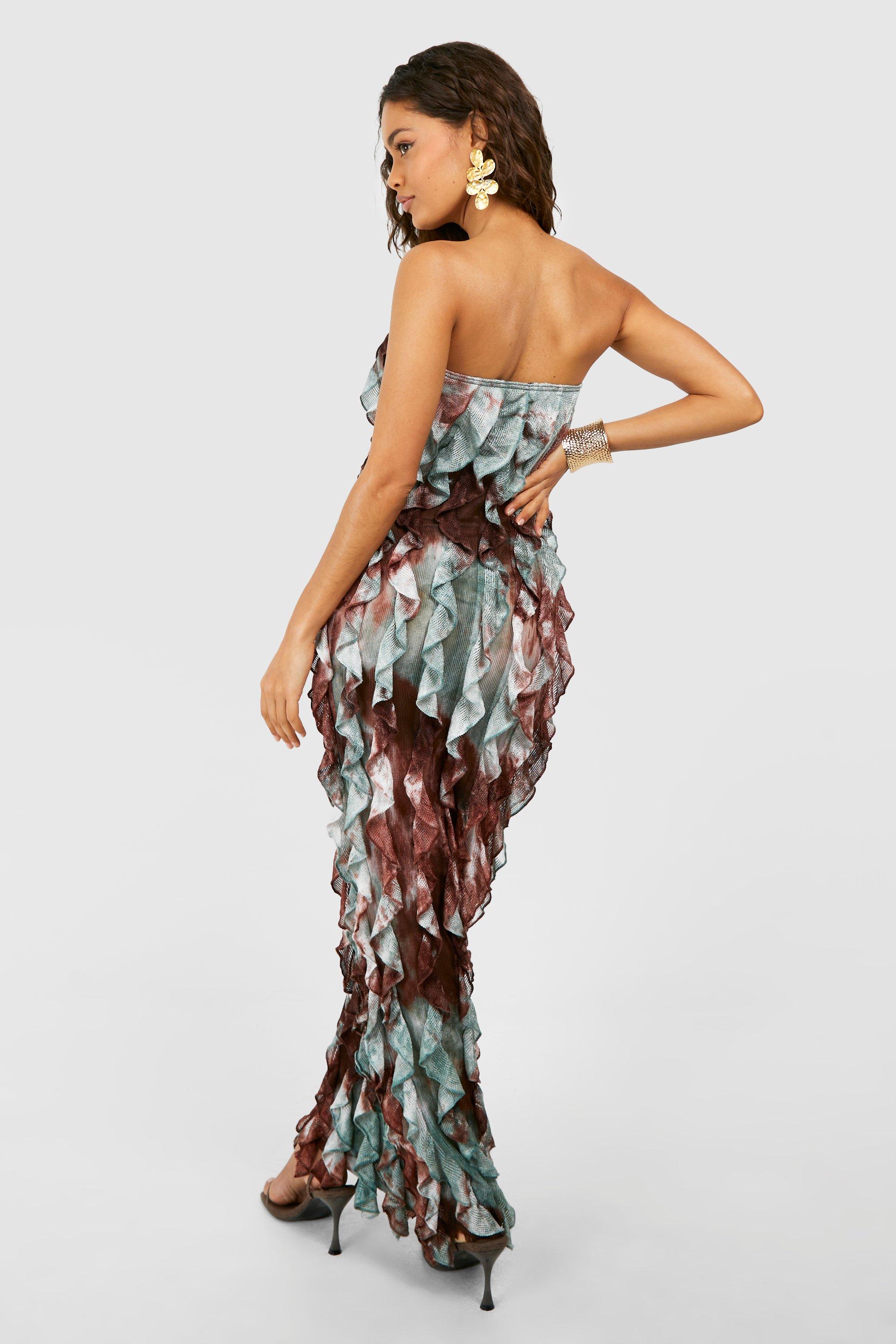 Boohoo multi coloured dress hotsell