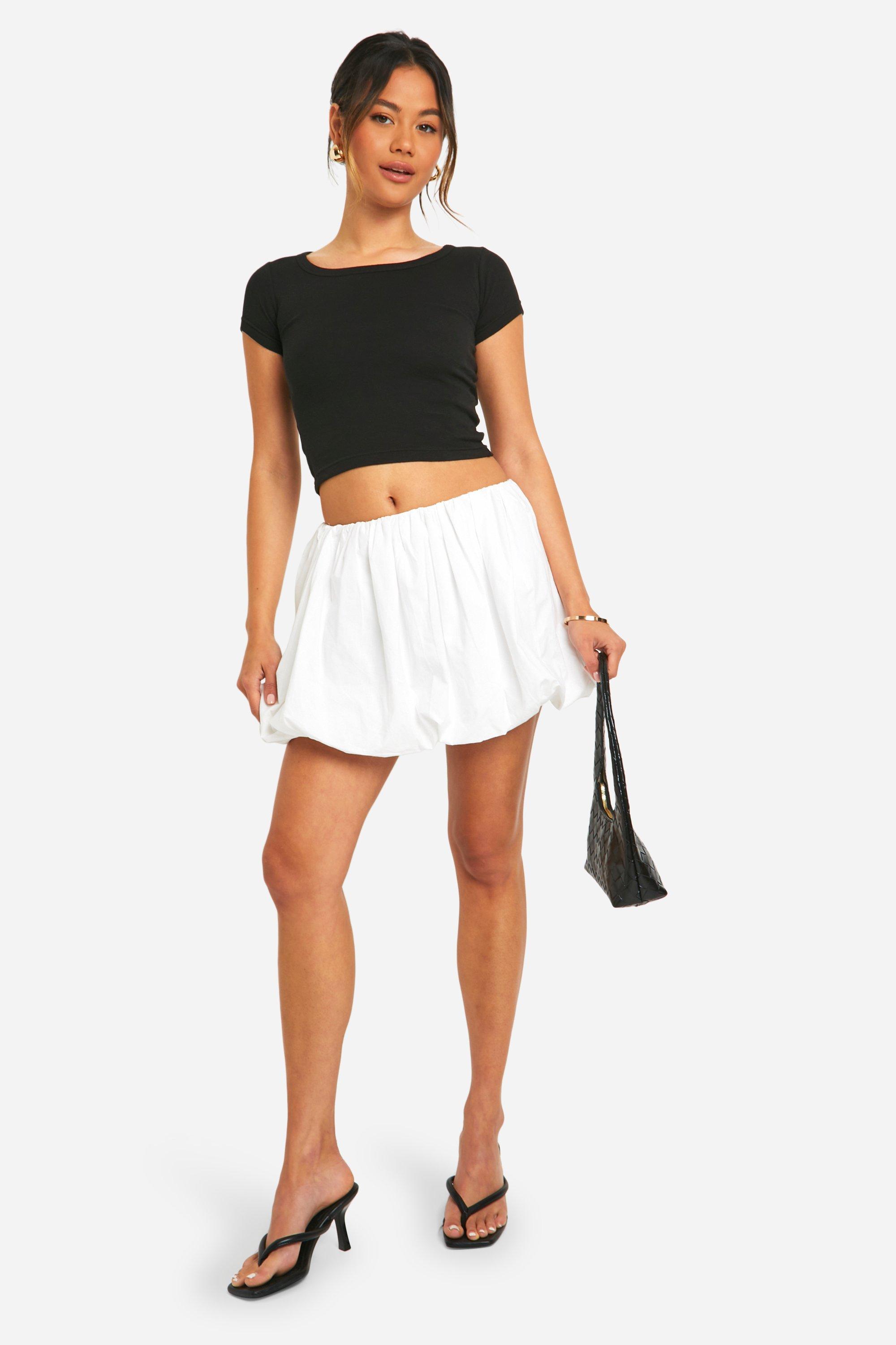 Mini jupe en coton boohoo FR