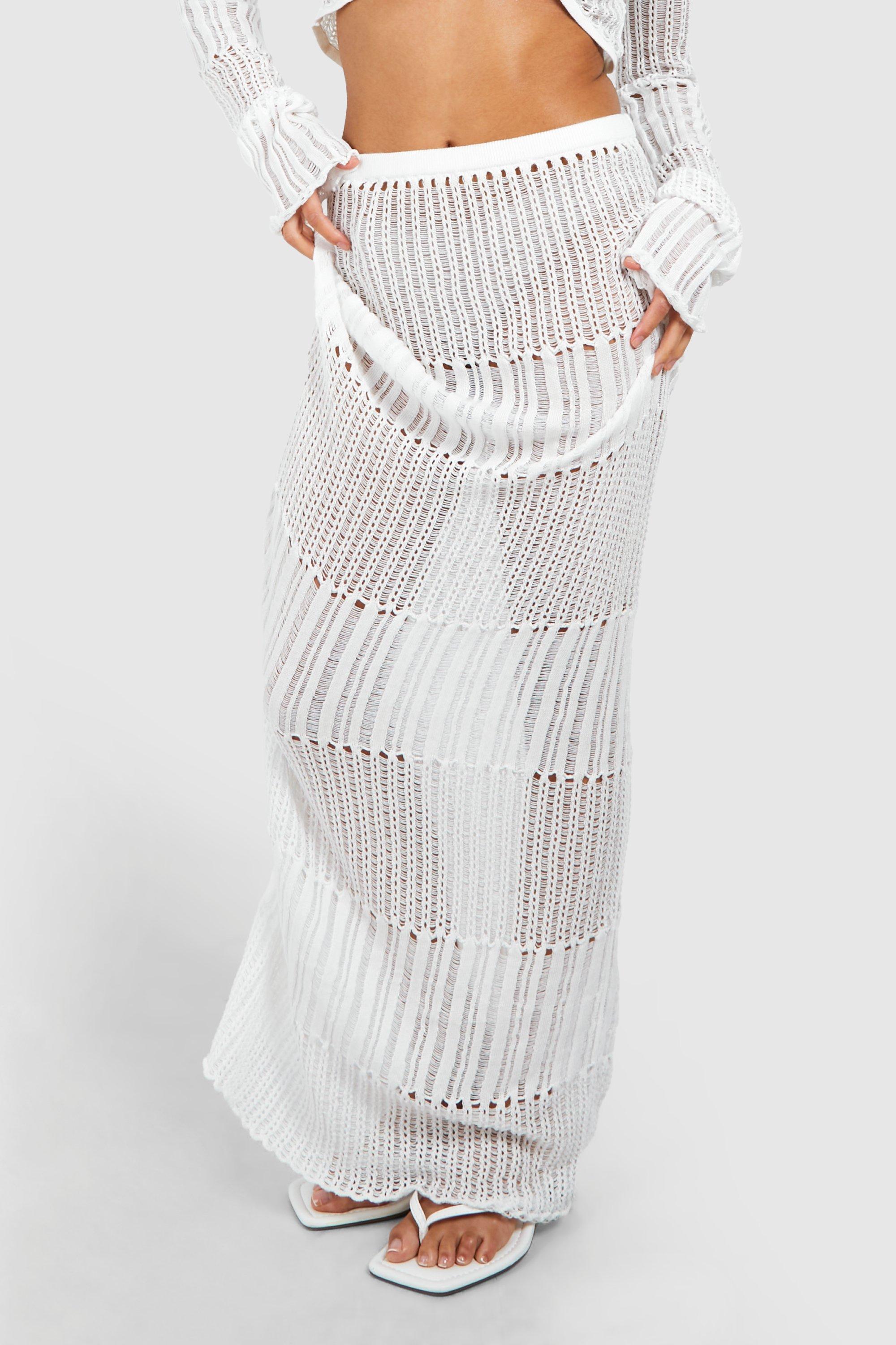 Petite Knit Maxi Skirt