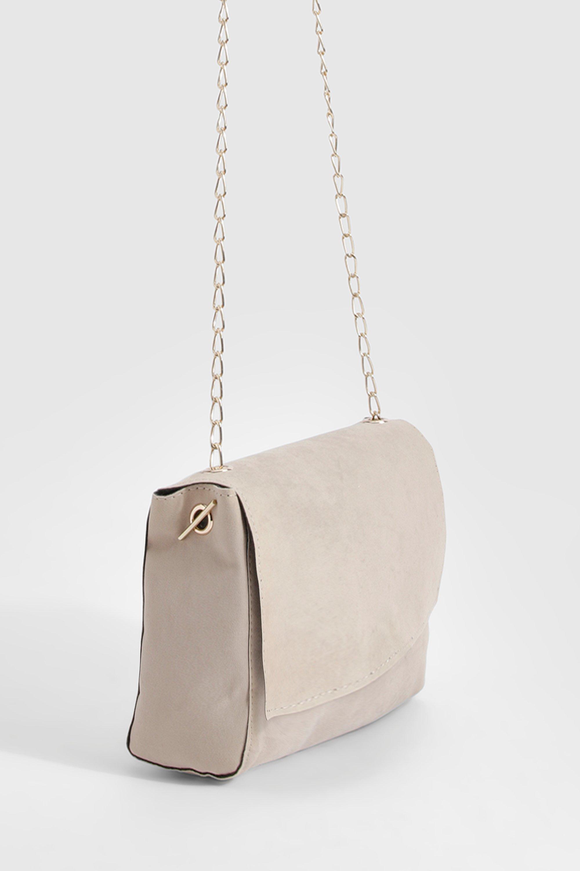 Beige suede crossbody bag sales