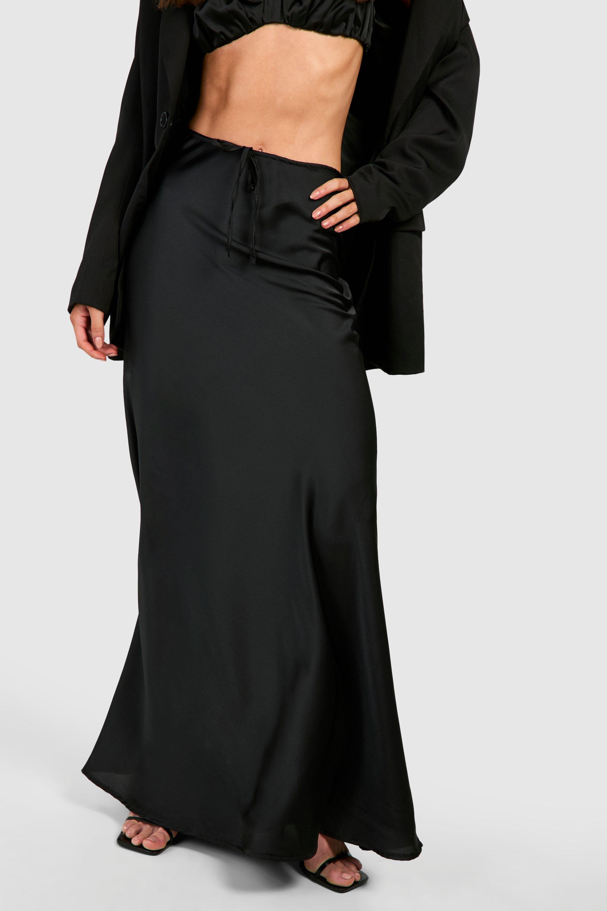 Tall Satin Maxirock boohoo DE