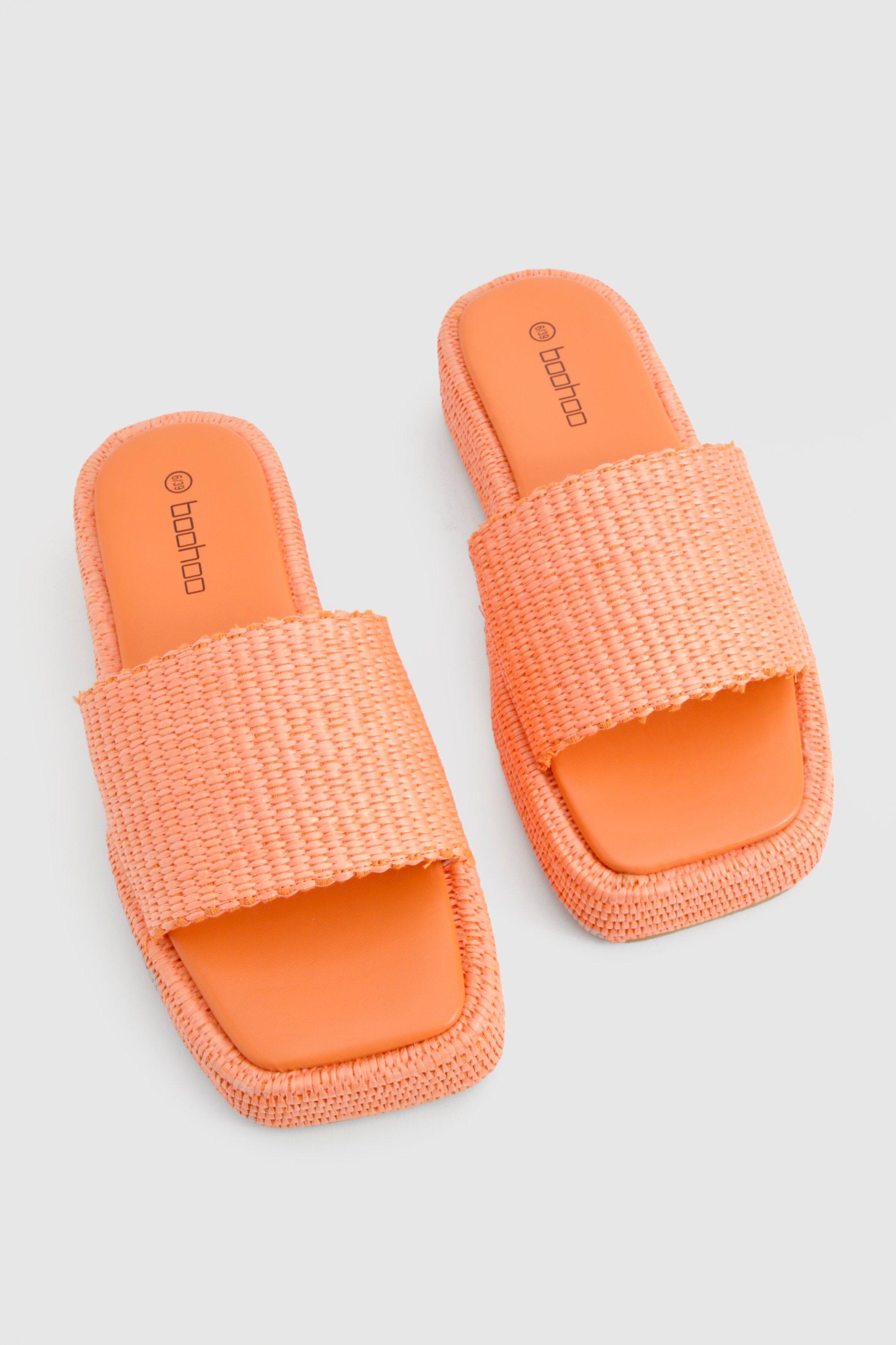 Ciabatte Flatform in tessuto