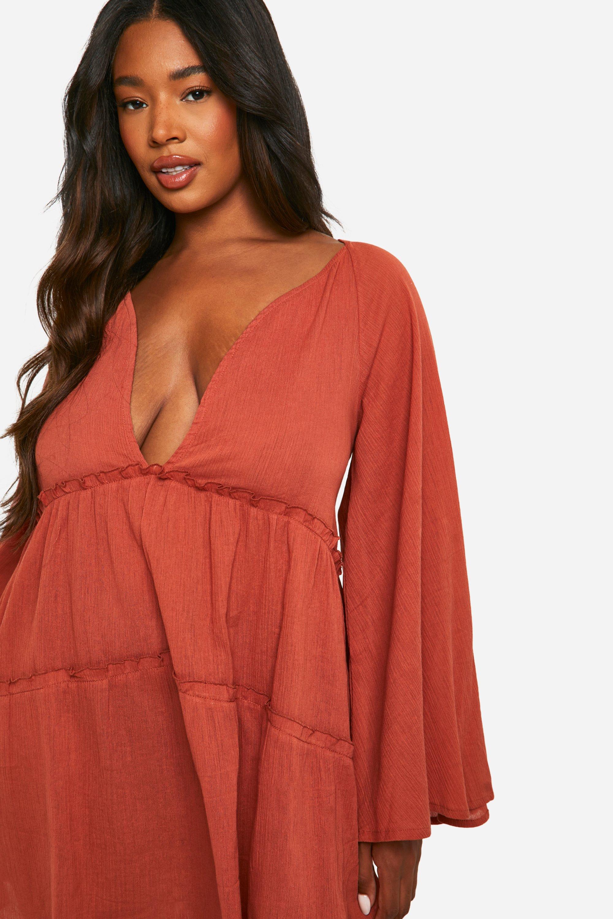 Robe de plage grande taille sale