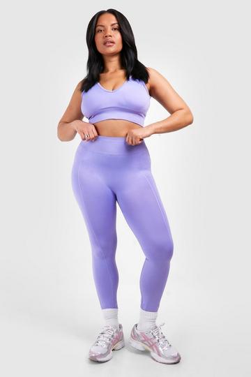 Plus Dsgn Studio Seamless Legging purple