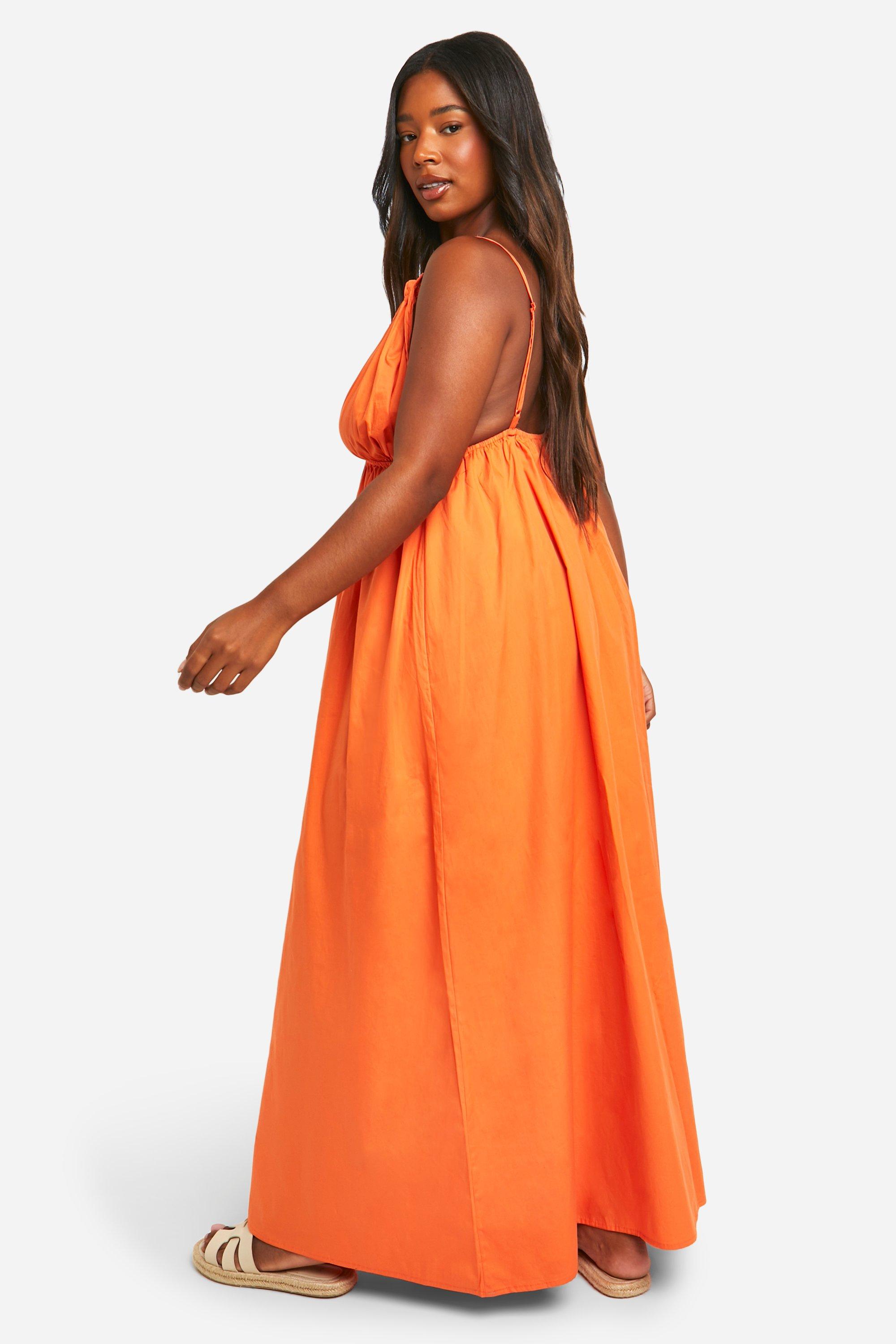 Robe coton bretelles femme sales