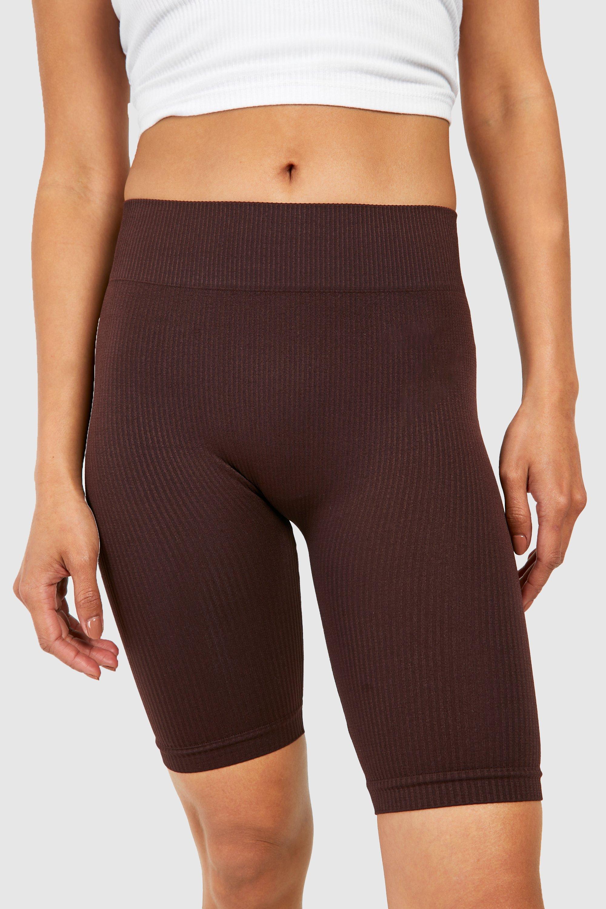 Basic Seamless Rib Cycling Short